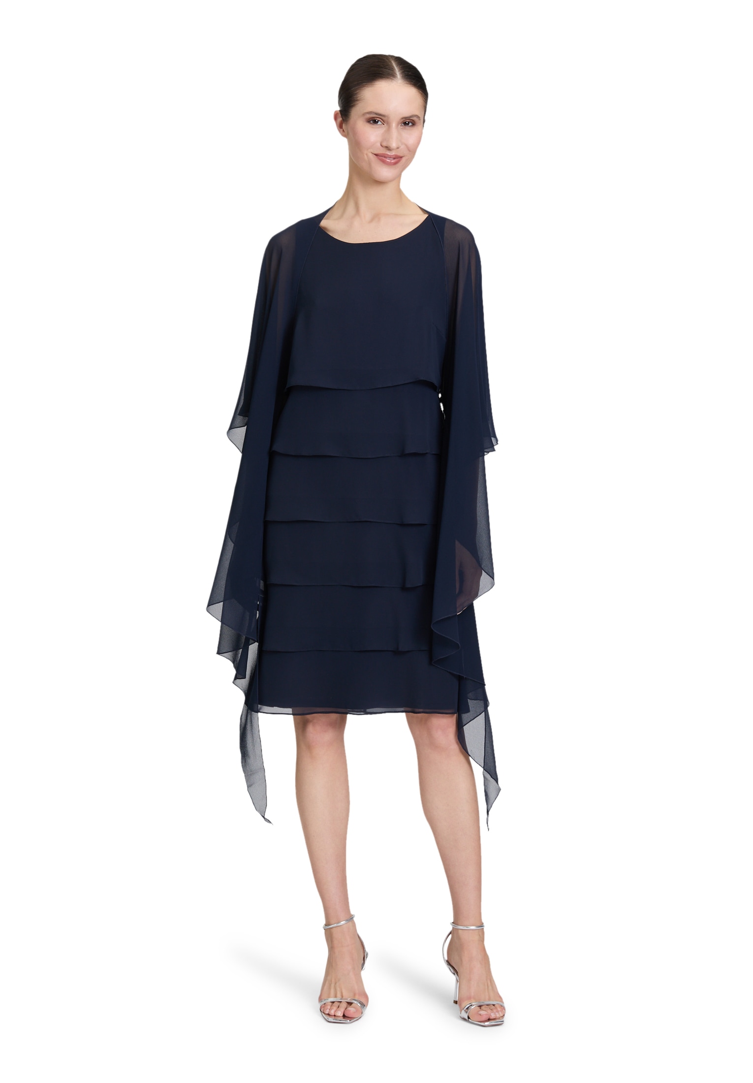 Vera Mont Multifunktionstuch "Damen mit Volant" Nahtführung günstig online kaufen