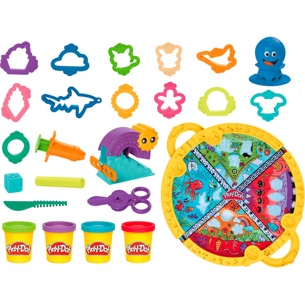 Hasbro Knete »Play-Doh, Starters Knetmatte für unterwegs«