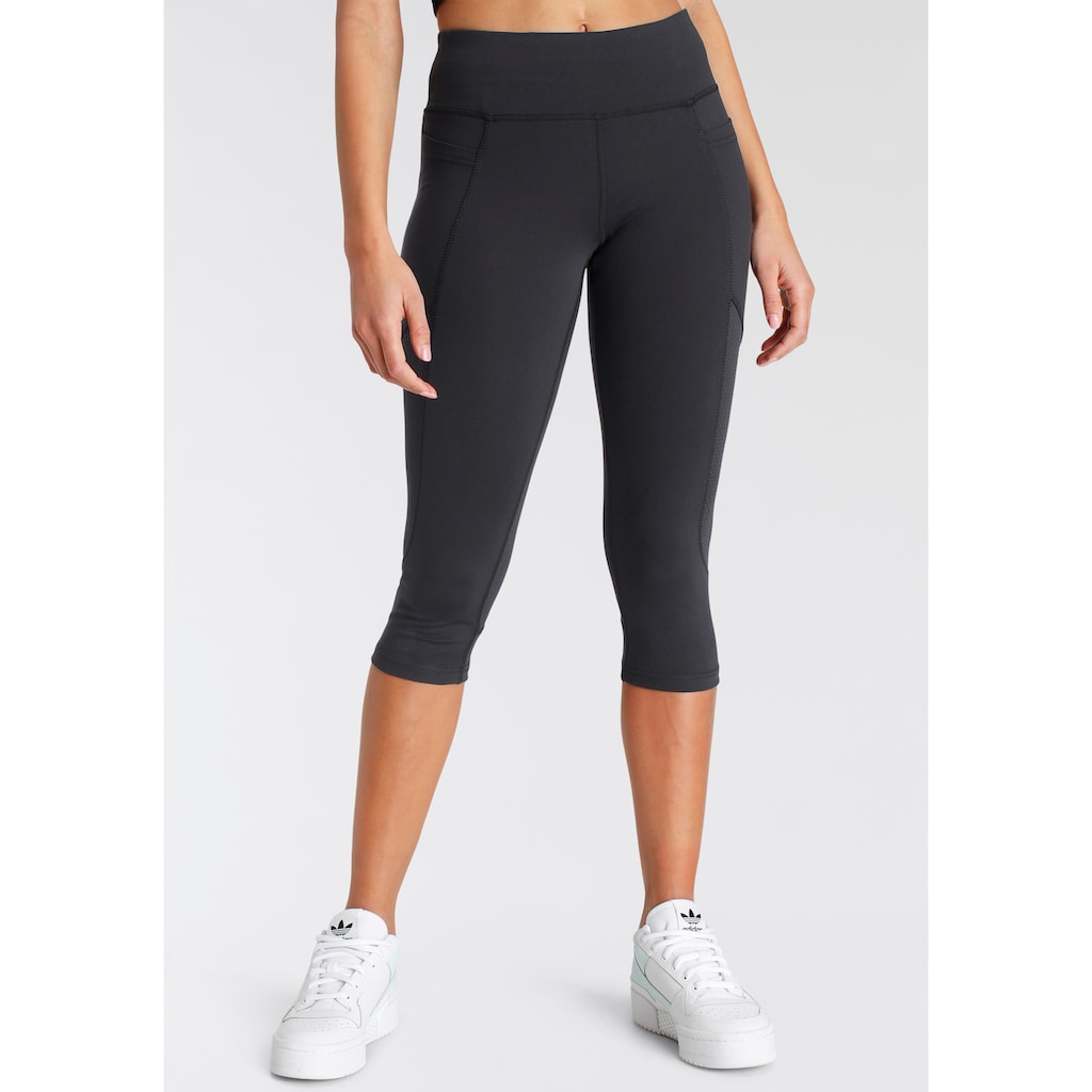 FAYN SPORTS 3/4-Leggings »Train Slim Cropped«, mit atmungsaktiven Einsätzen