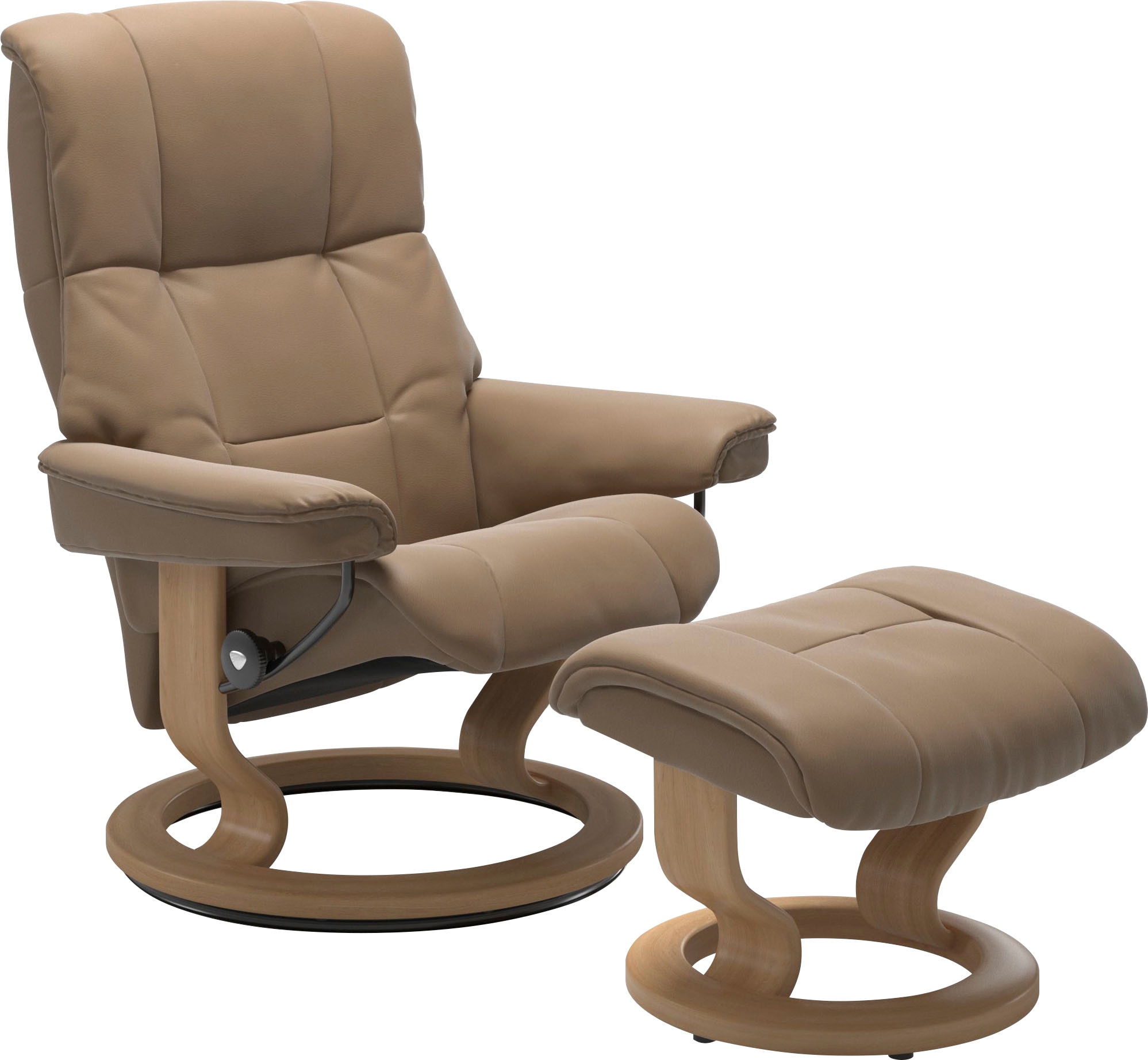 Stressless Relaxsessel "Mayfair" mit Classic Base, Größe S, M & L, Gestell Eiche, in 3 Bezugsqualitäten lieferbar