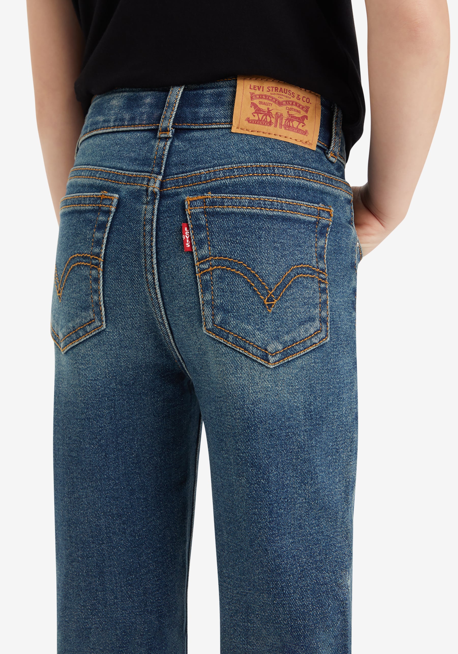 Levi's® Kids 5-Pocket-Jeans »LVG MINI MOM JEANS«, im Mom-Fit, for Girls