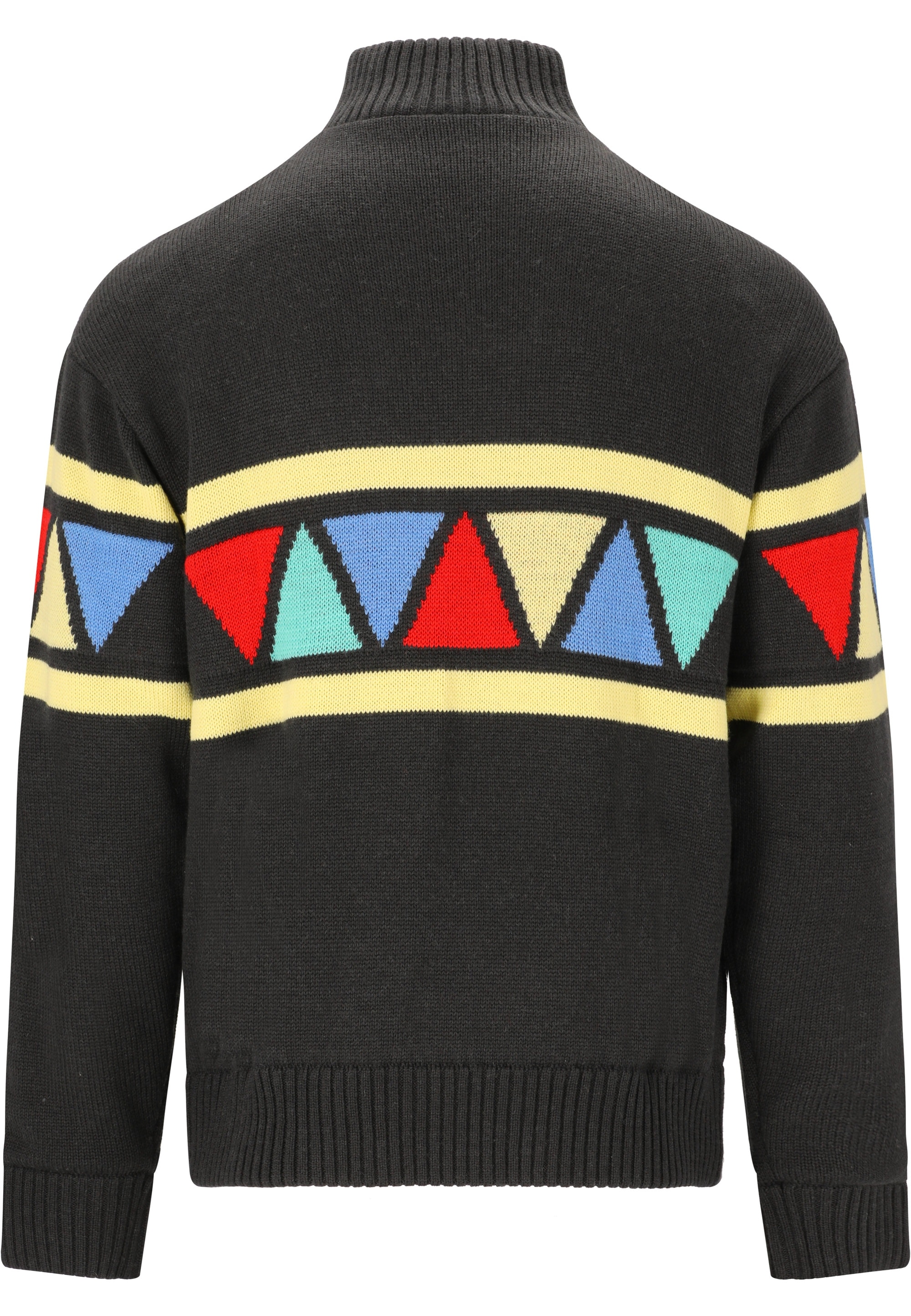 SOS Strickpullover »The Windbreaker«, im kultigen Strick-Look mit Merinowolle
