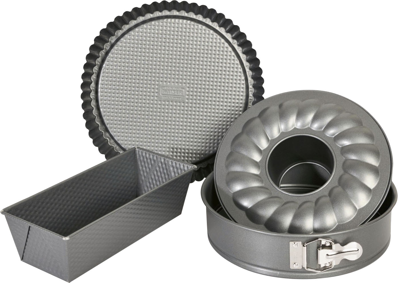 Backform »Gourmet«, (Set, 4 St.), antihaftbeschichtet, Made in Germany