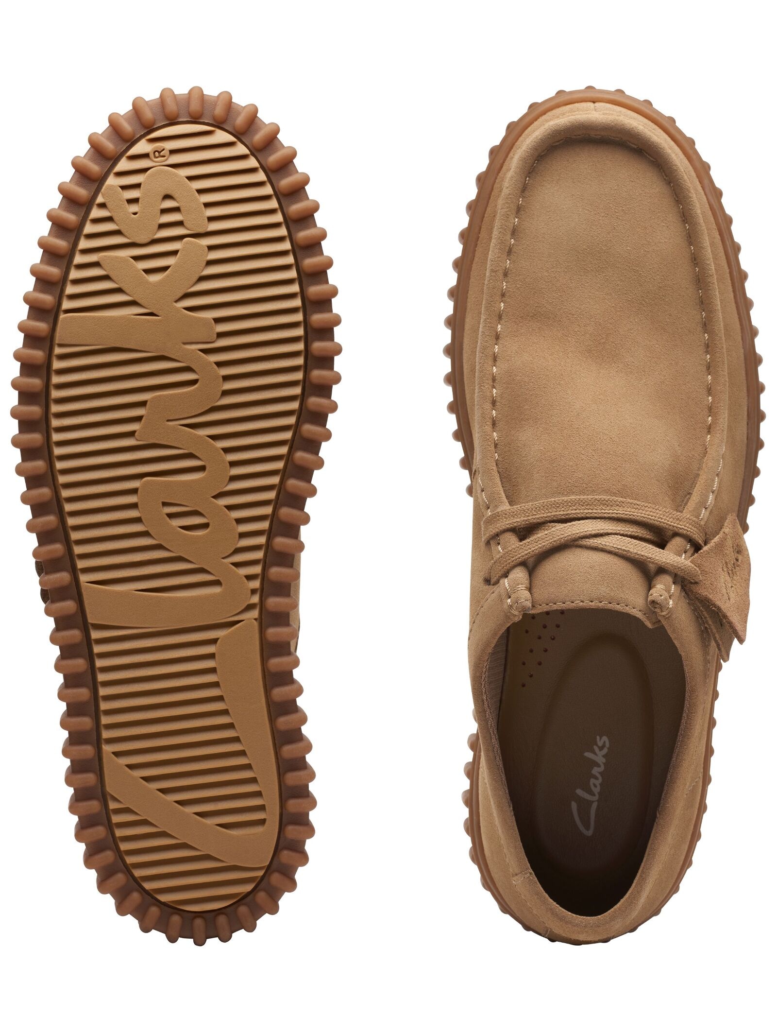 Clarks Schnürschuh »Clarks Halbschuhe Veloursleder«