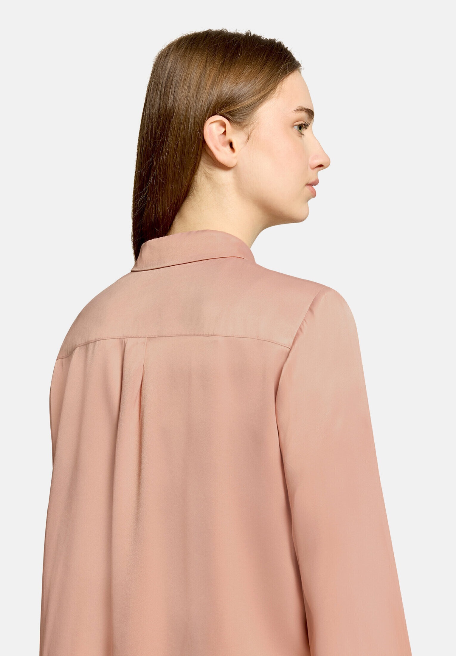 Cartoon Satinbluse »Damen mit Knöpfen«