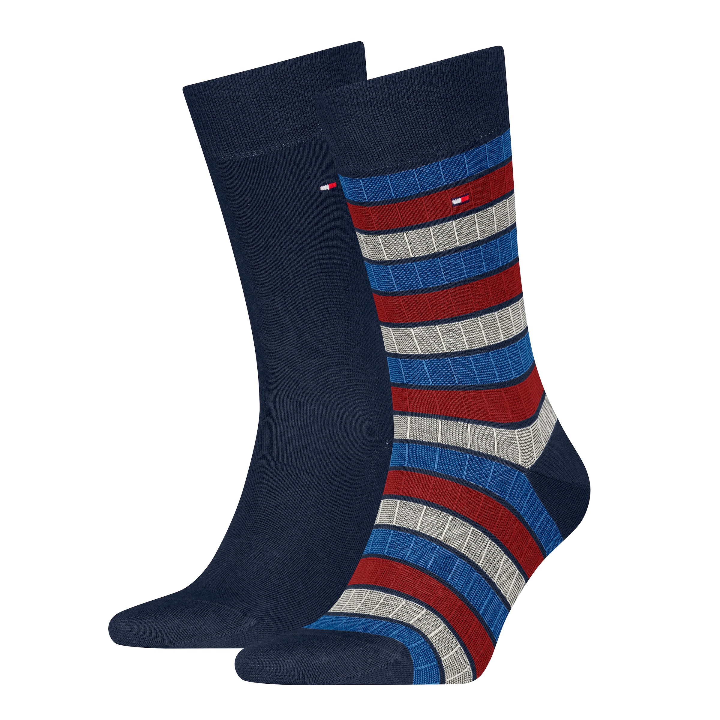 TOMMY HILFIGER Socken »TH MEN SOCK 2P ONE ROW COLORBL...