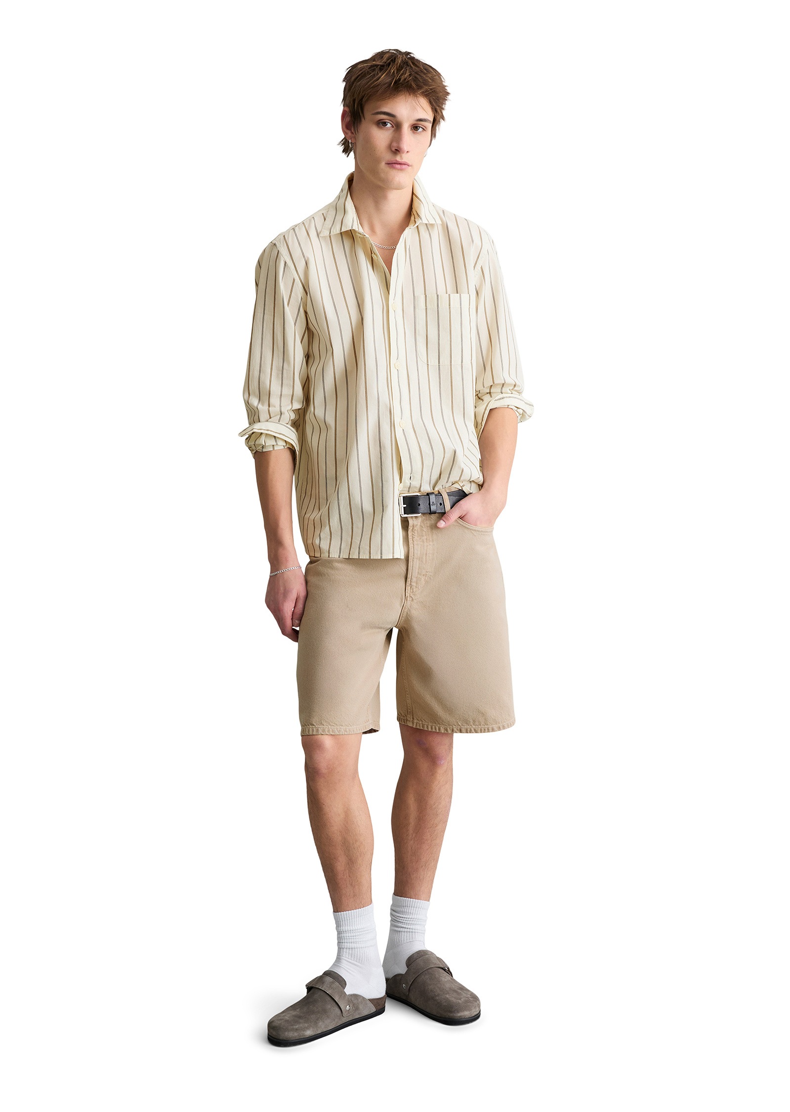 Marc O'Polo DENIM Langarmhemd »aus Bio-Baumwoll-Popeline«