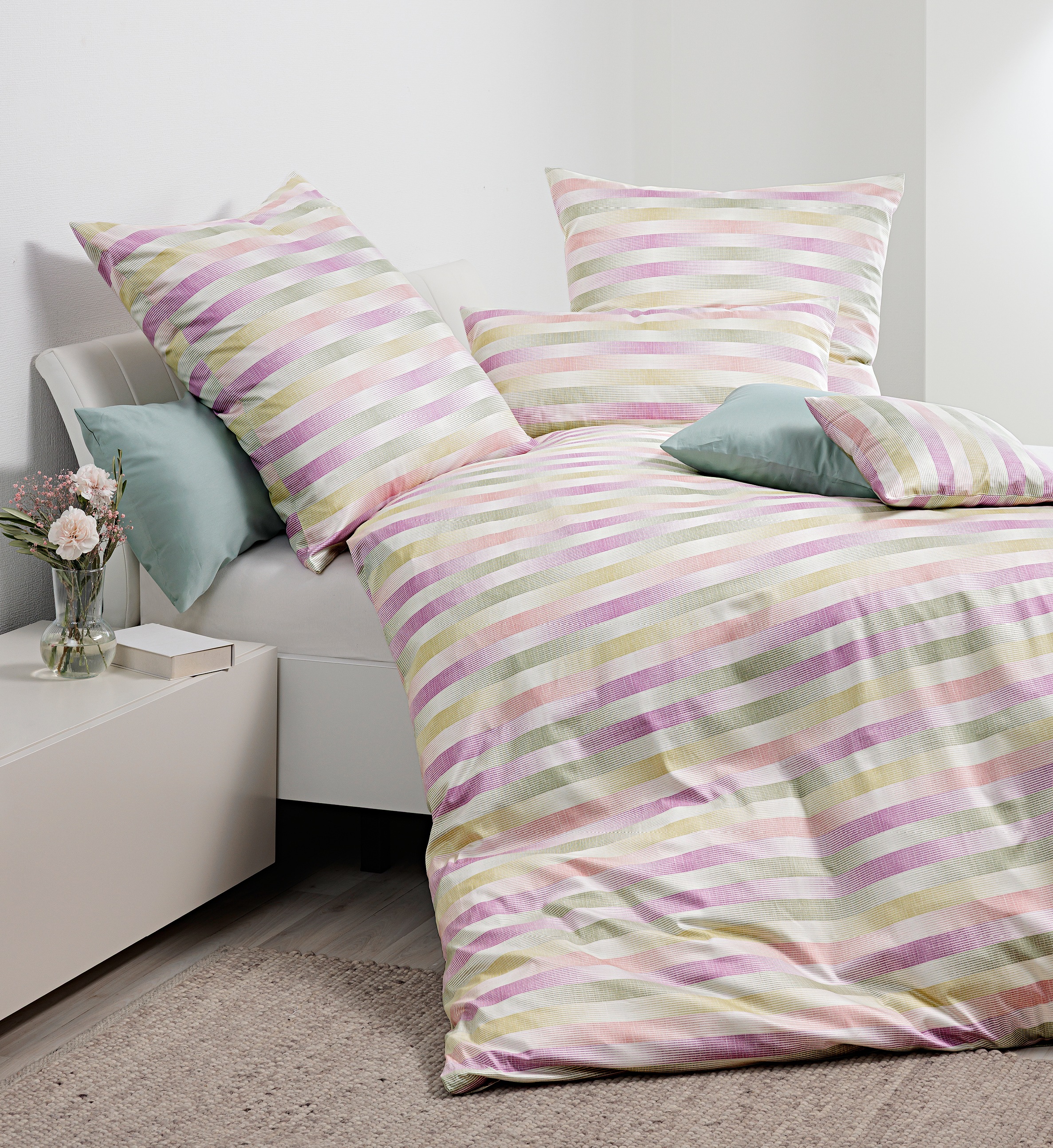 Janine Bettwäsche »CARMEN S 55124 06 * 155X220,80x80« mit Reißverschluss