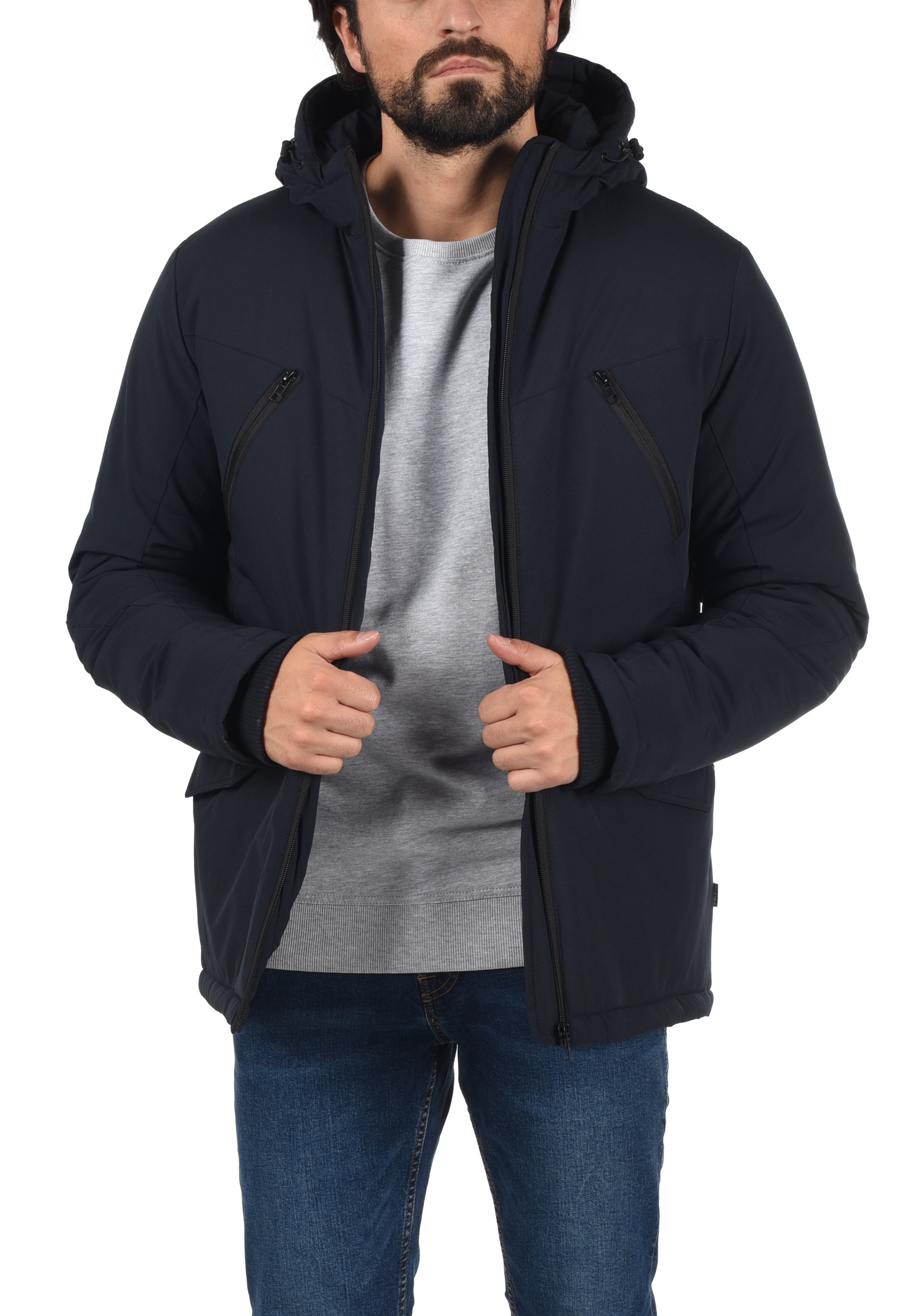 Blend Winterjacke »Winterjacke BHOmar«, mit Kapuze