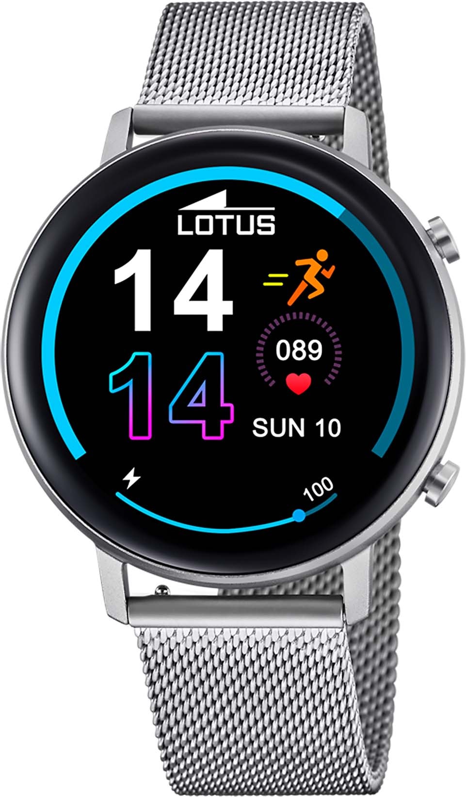 Lotus Smartwatch »50040/1«, (Armbanduhr, Damenuhr, Herrenuhr, Geschenkidee, Edelstahlarmband)