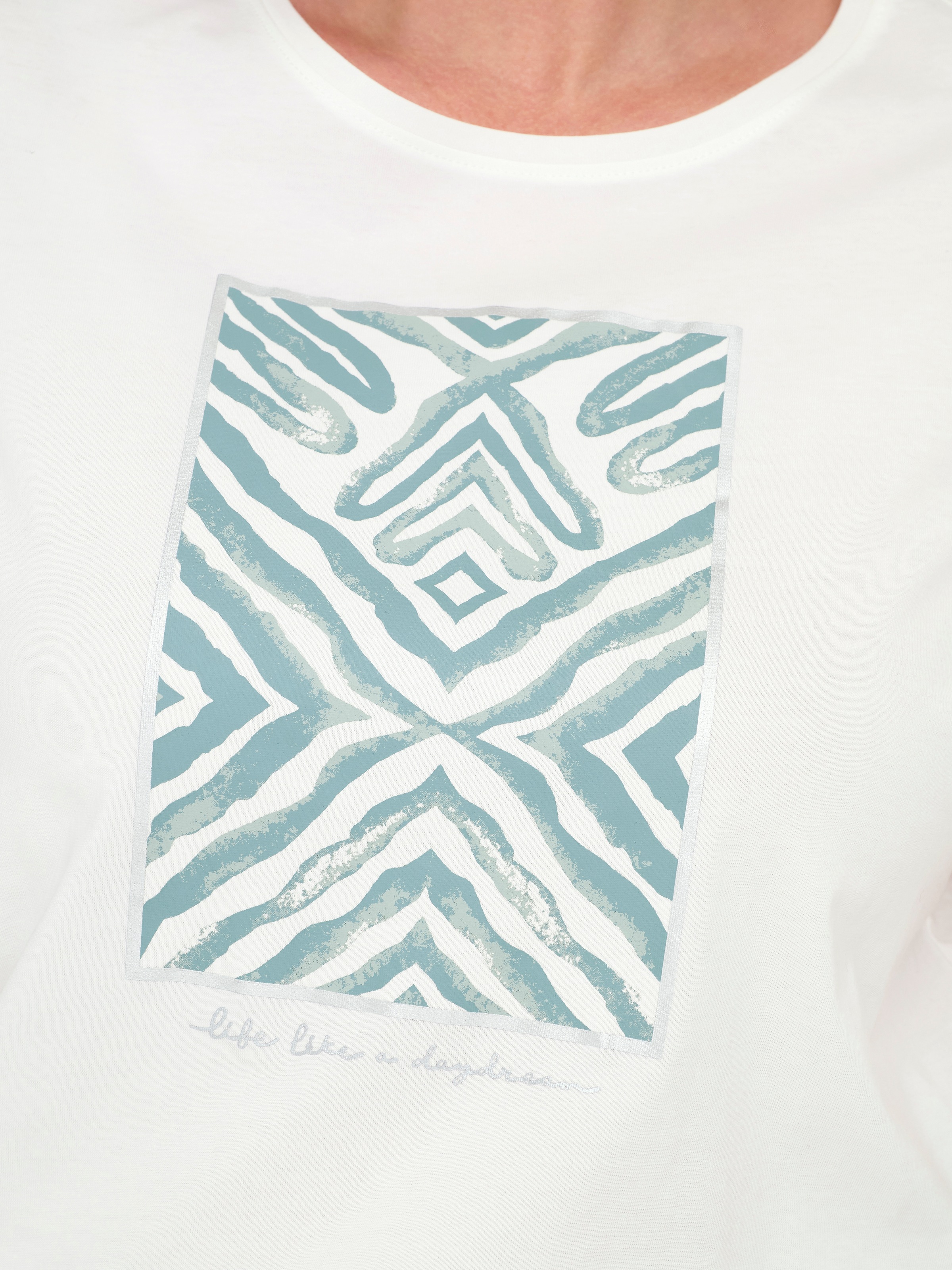 Thumbnail - ONLY CARMAKOMA Kurzarmshirt "CARBOOSTERY LIFE SS REG TEE JRS BS"