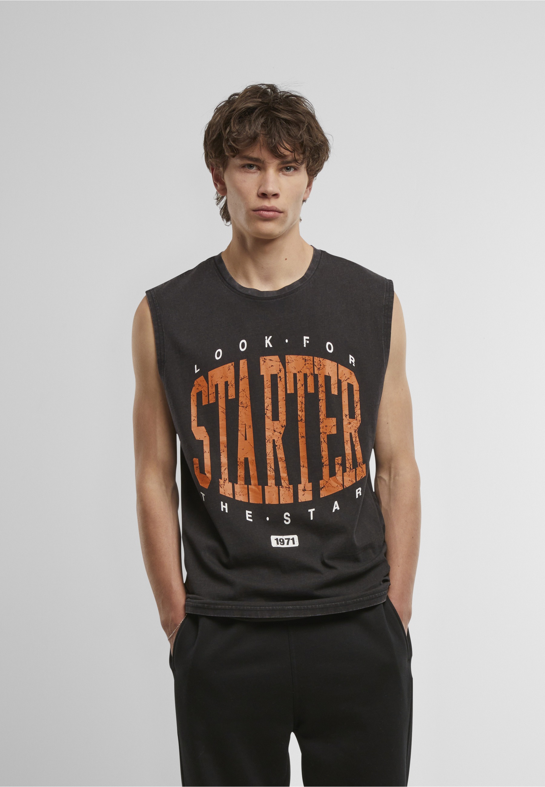 Starter Black Label Tanktop »Starter Black Label Starter Sleeveless Washed Tee« 1 Stk.