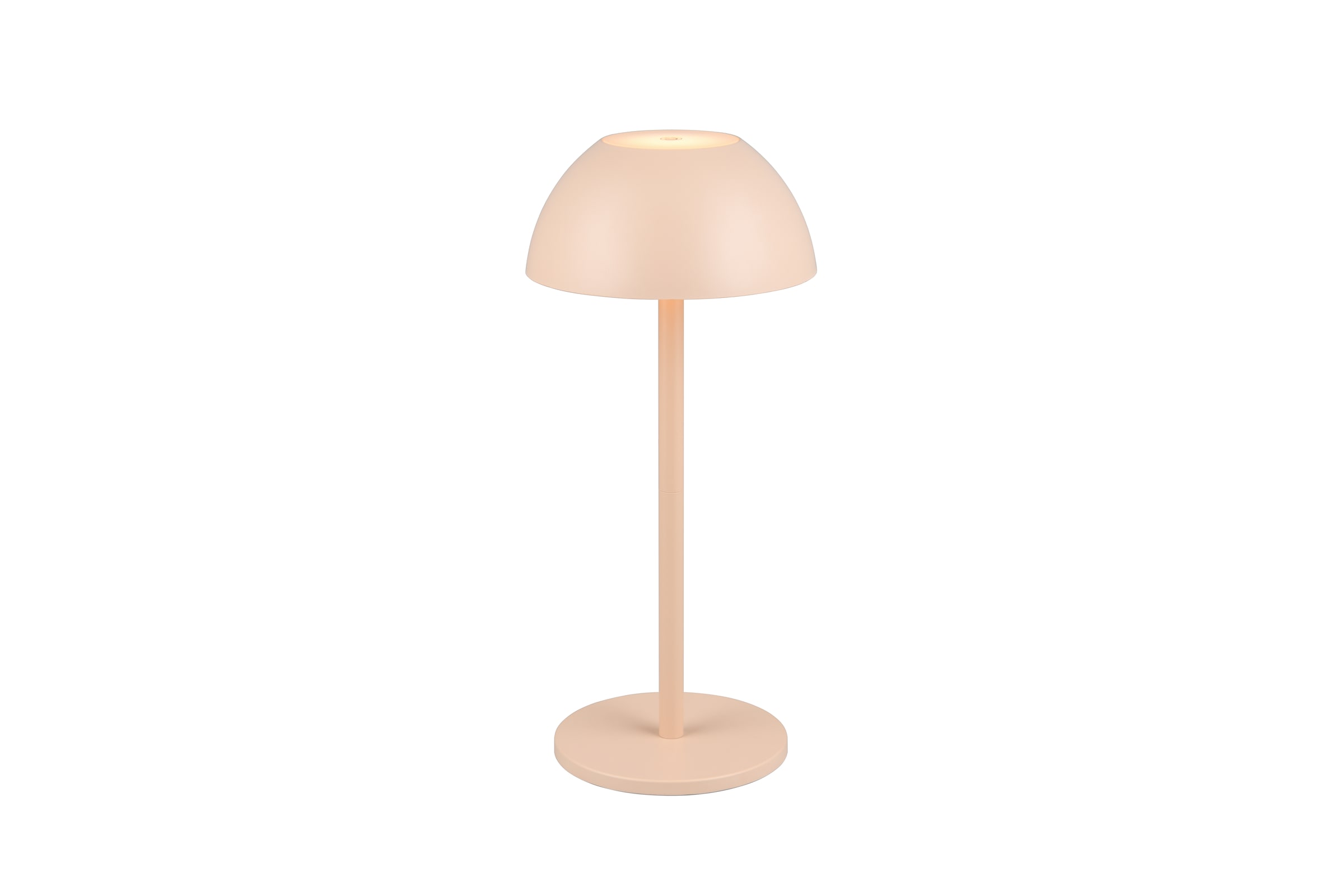 my home LED Außen-Tischleuchte »Abbey Tischleuchte 2er-Set«, 1 flammig, Leuchtmittel LED-Board | LED fest integriert, 2er Set Outdoor Akku Tischlampe Pilzdesign USB-C 4-fach Touch Dimmer