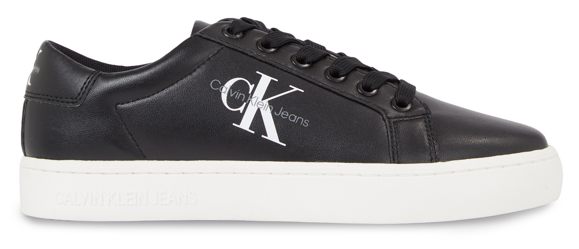 Calvin Klein Jeans Sneaker "CLASSIC CUPSOLE LACEUP LTH WN", mit seitlichem günstig online kaufen