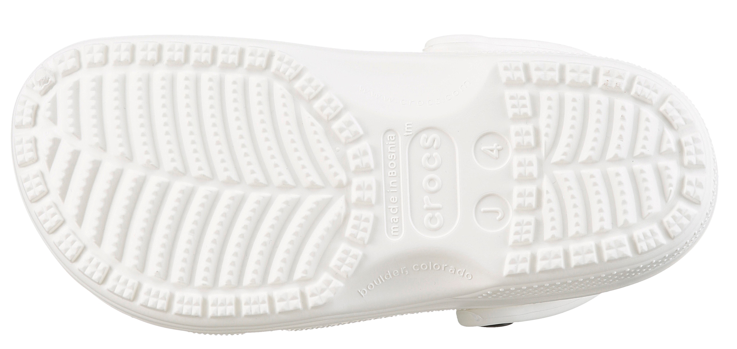 Crocs Clog »Classic K«, Sommerschuh, Hausschuh, Badeschuh mit schwenkbarem Fersenriemchen