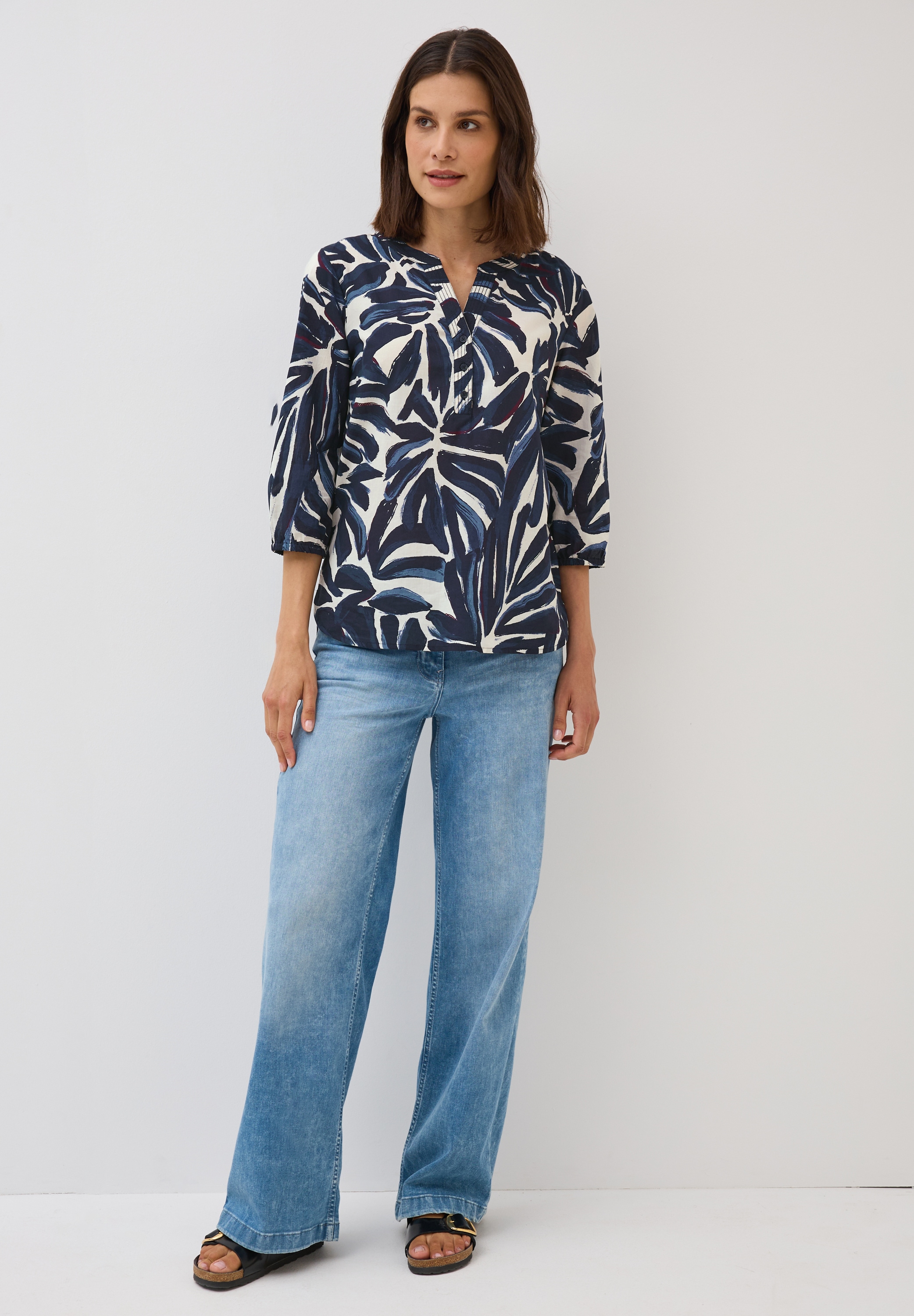 Cecil Chiffonbluse, mit allover Print