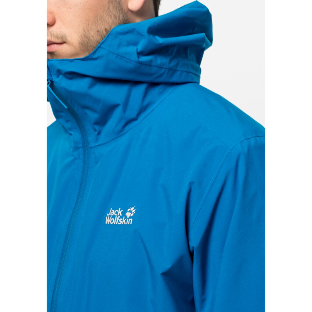 Jack Wolfskin Outdoorjacke »PACK & GO SHELL M«, mit Kapuze