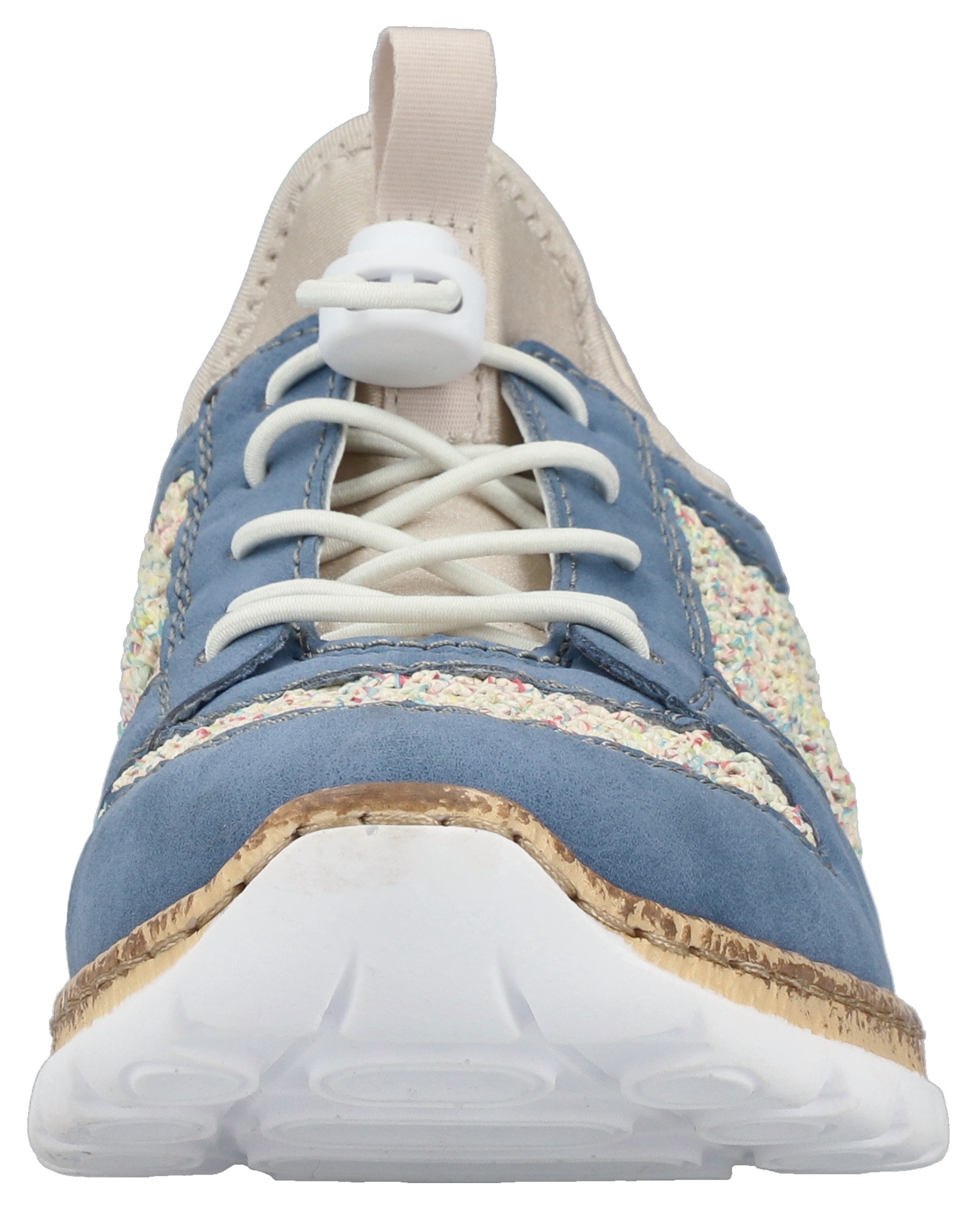 Rieker Slip-On Sneaker  Slipper, Freizeitsneaker, Halbschuh mit Schnellverschluss