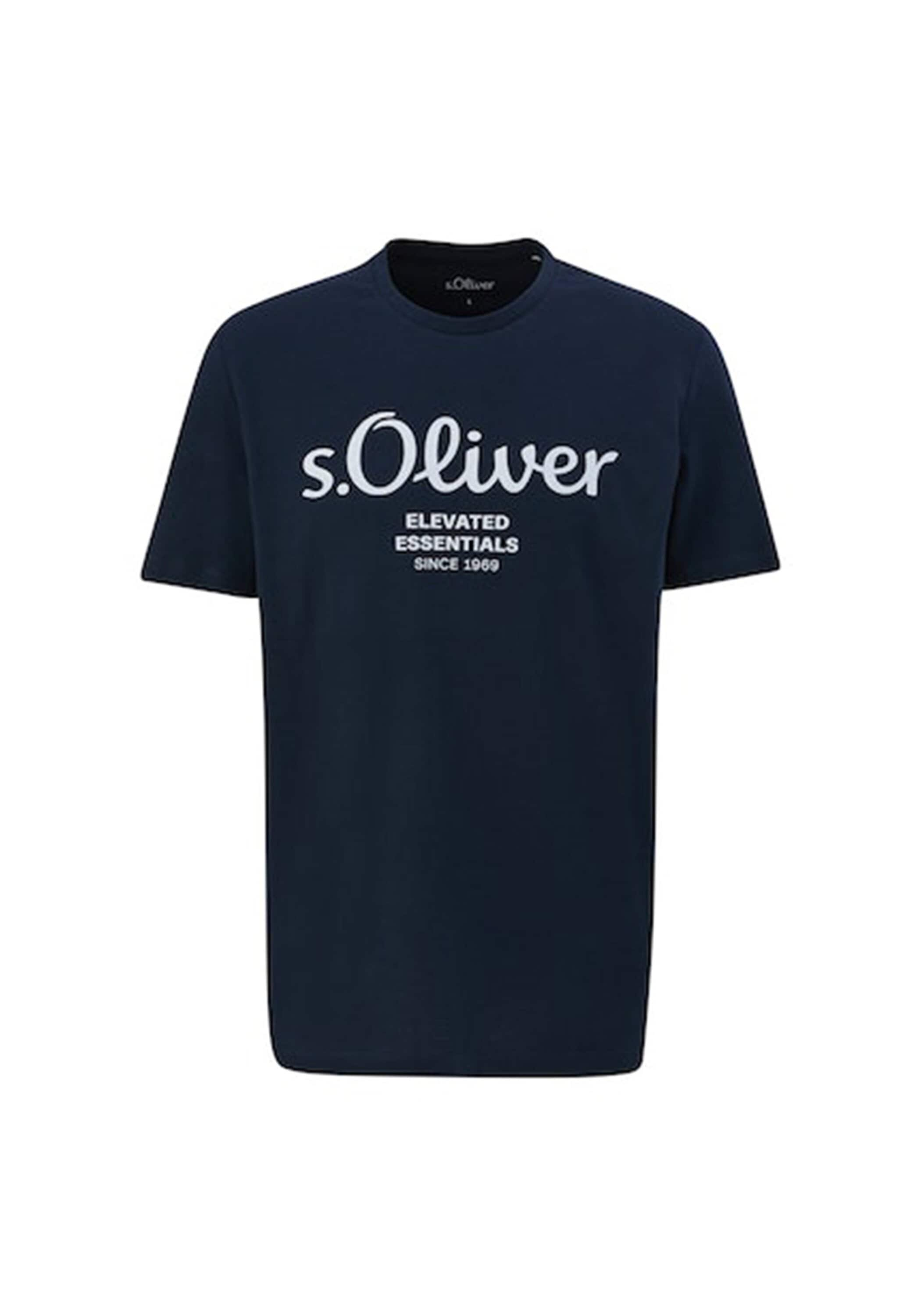 s.Oliver T-Shirt »T-Shirt Logo T-Shirt 1er Pack«