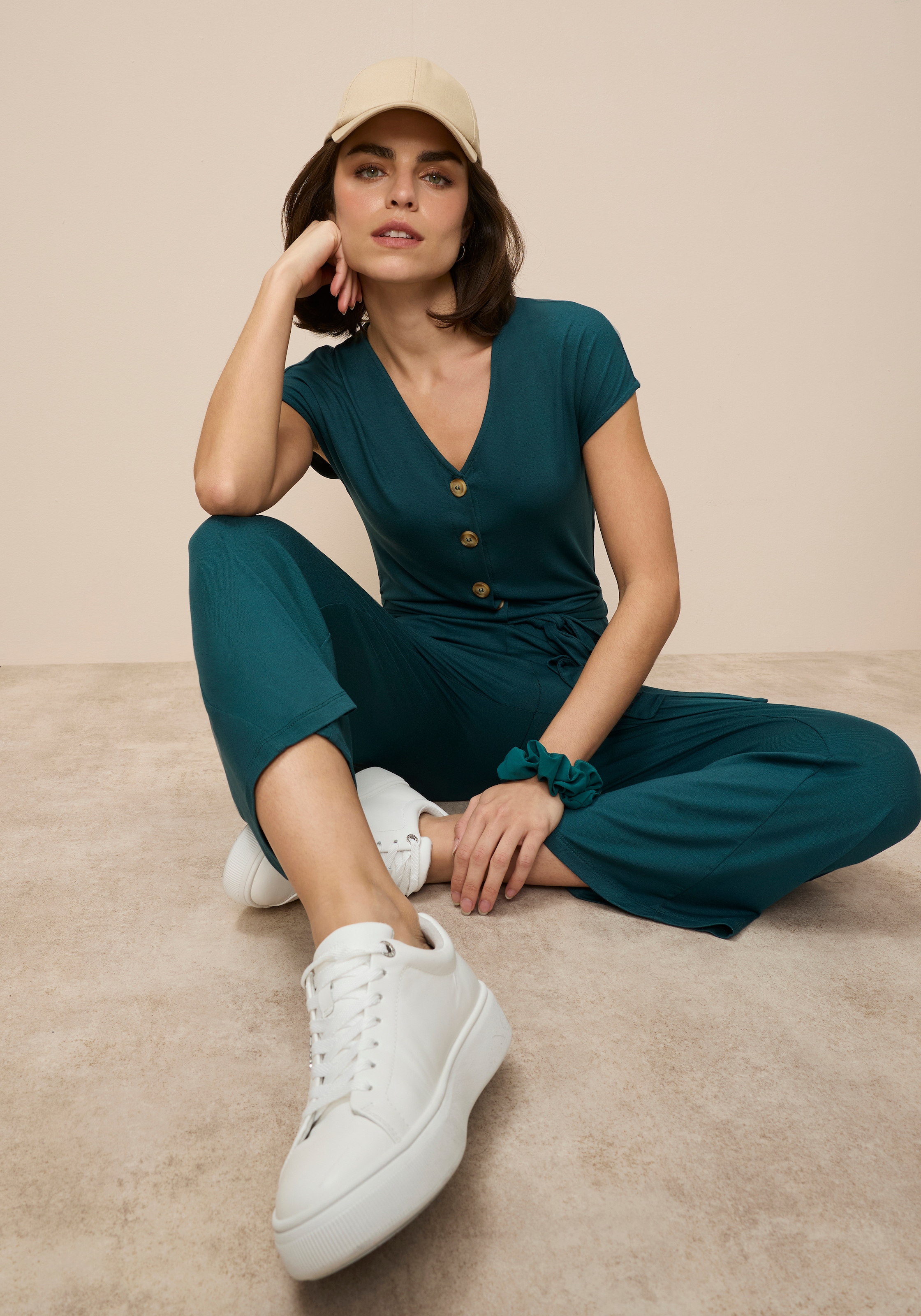 Tamaris Culotte-Overall mit Knopfleiste günstig online kaufen