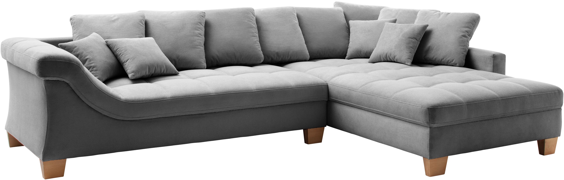 Mr. Couch Ecksofa »Bologna, L-Form, mit Kaltschaum«, bis 140 kg pro Sitzplatz belastbar