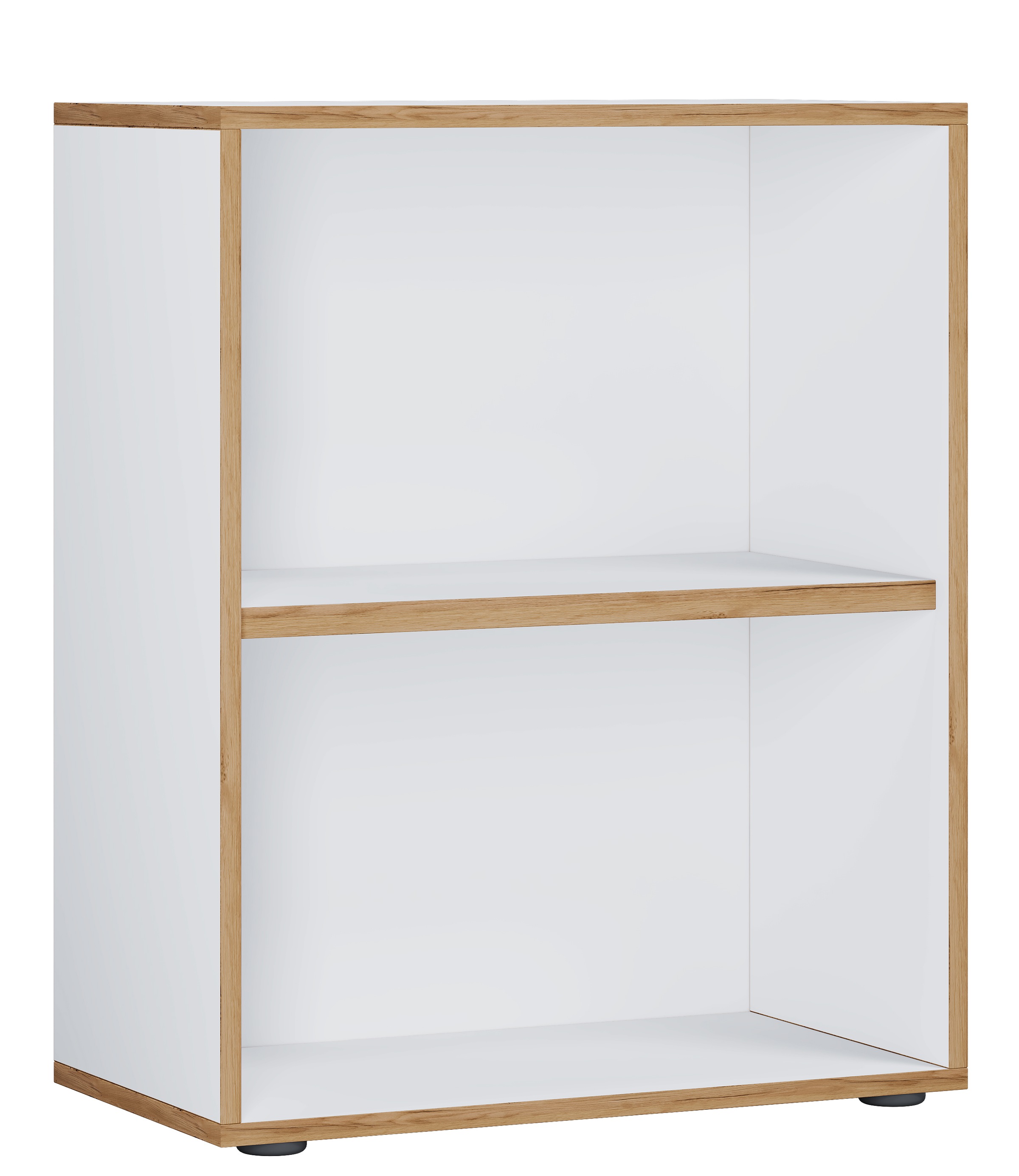 VCM Bücherregal "Holz Büro Regal Bücher Ordner Aktenregal Salia 2f" 1 Stk. tlg.
