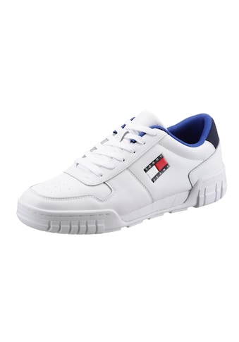 Tommy Jeans Sneaker »RETRO LEATHER CUPSOLE TJM ESS«, mit seitlicher Logoflag kaufen