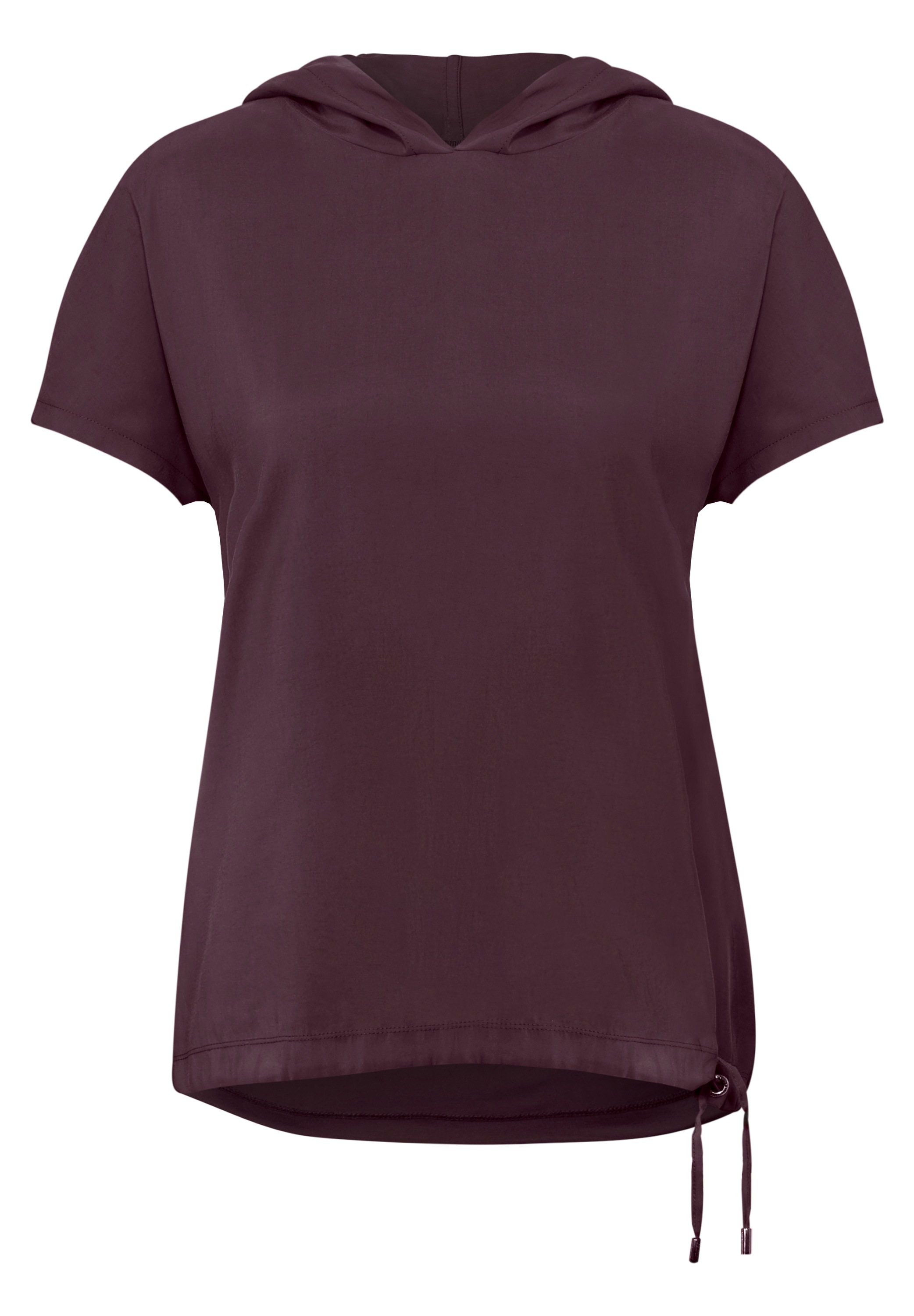 Cecil Kapuzenshirt, aus softem Materialmix