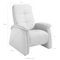 exxpo - sofa fashion Sessel, mit Relaxfunktion und 2 Armlehnen