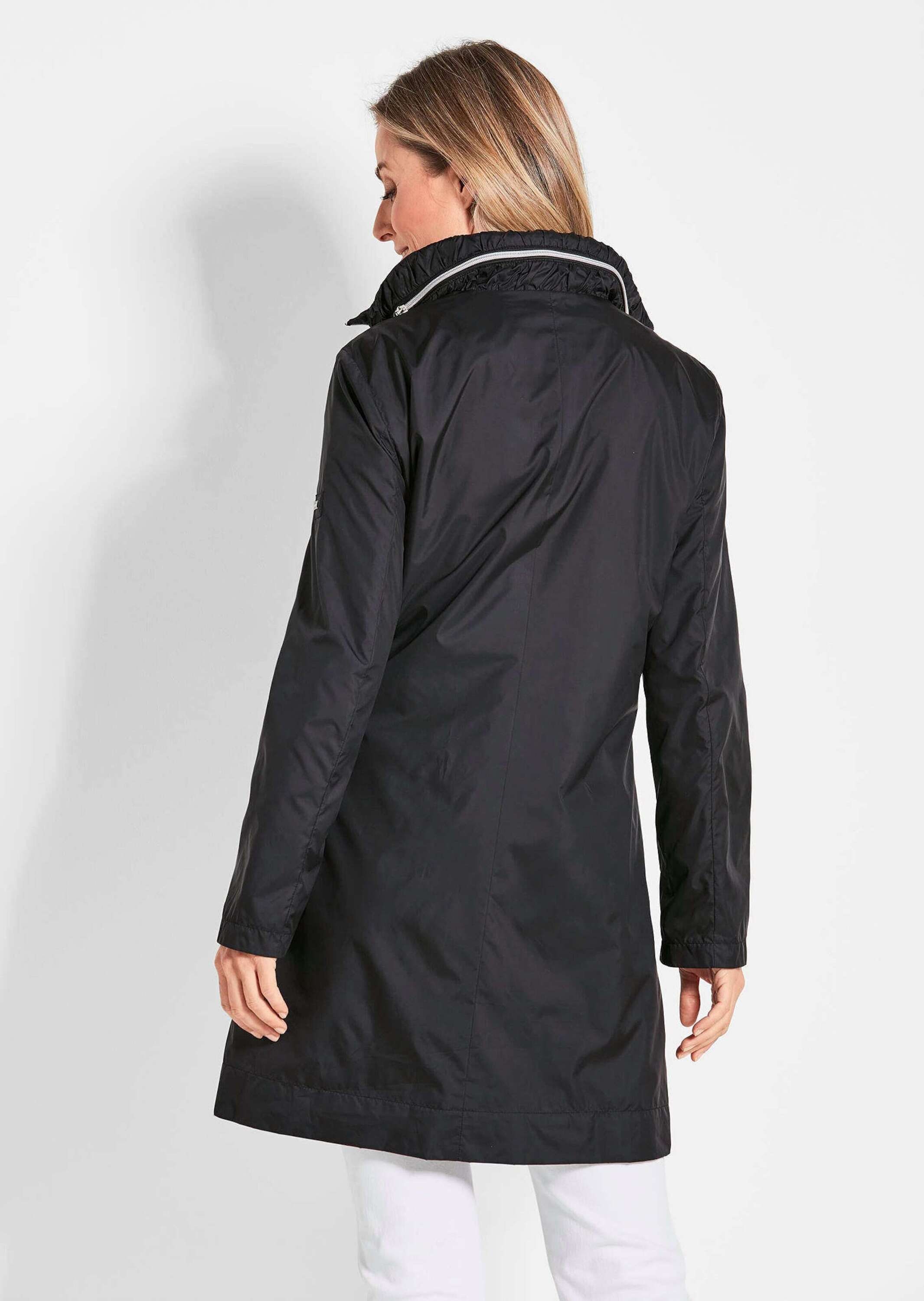 GOLDNER Langmantel »Longjacke Super leichte Longjacke mit versteckter Kapuze«