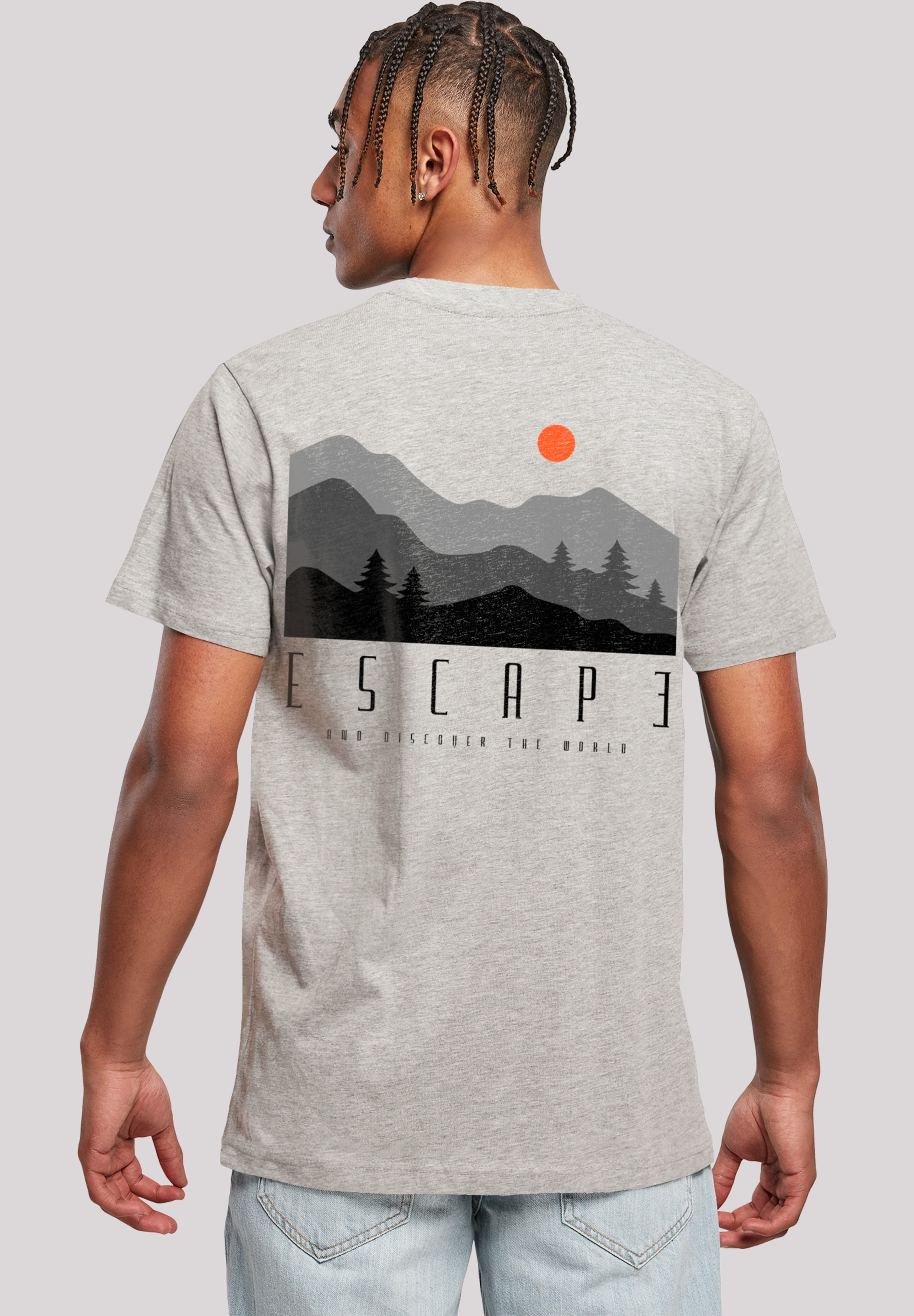 F4NT4STIC T-Shirt "Escape Discover the World Forest Landscape", Discover th günstig online kaufen