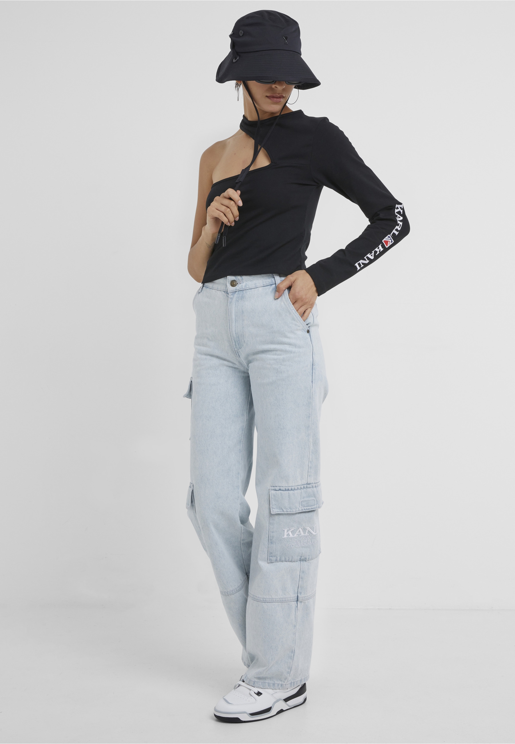 Karl Kani Muskelshirt »Karl Kani KK Retro One Shoulder Top« 1
