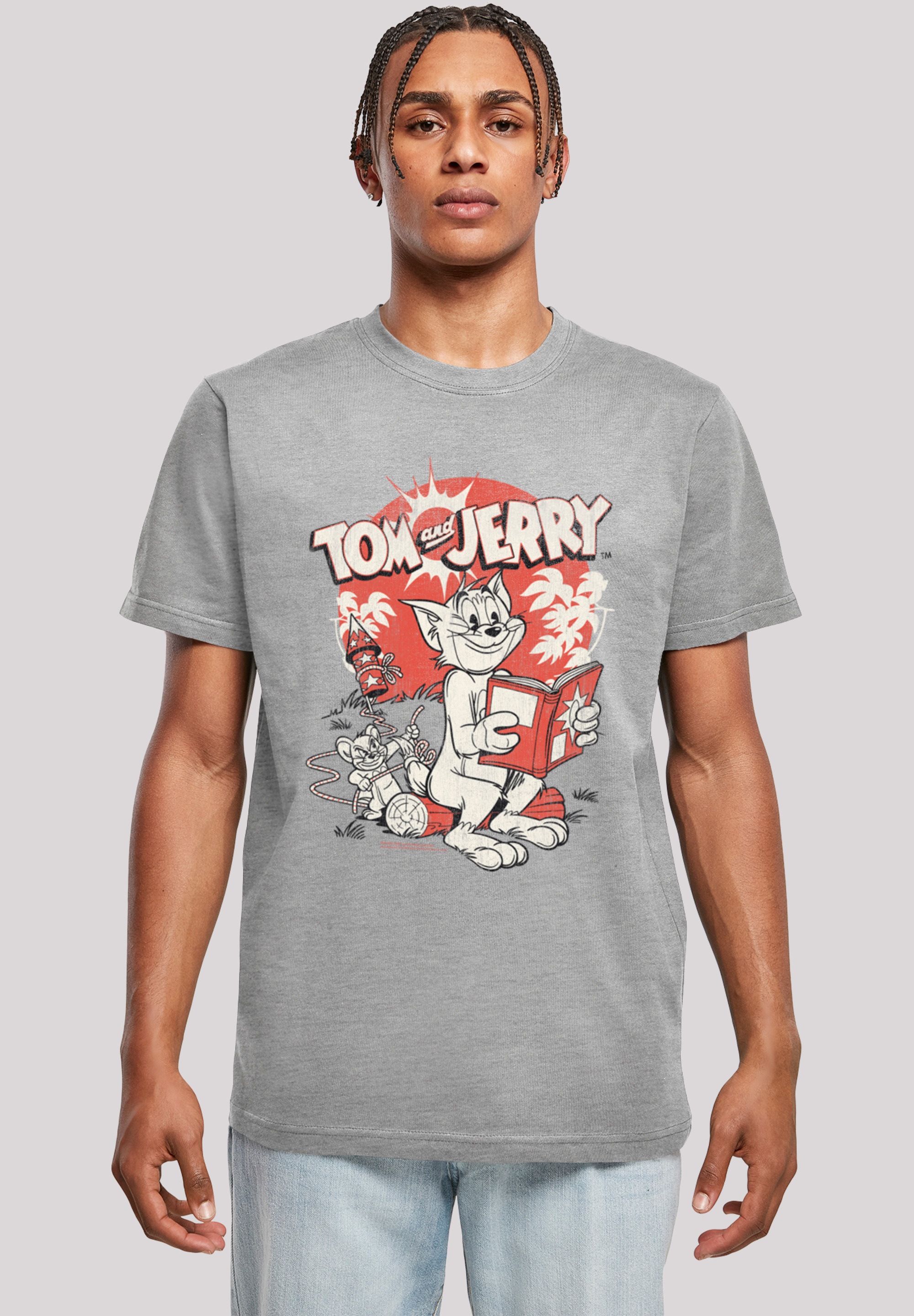 F4NT4STIC Marškinėliai »Tom ir Jerry Rocket Pran...