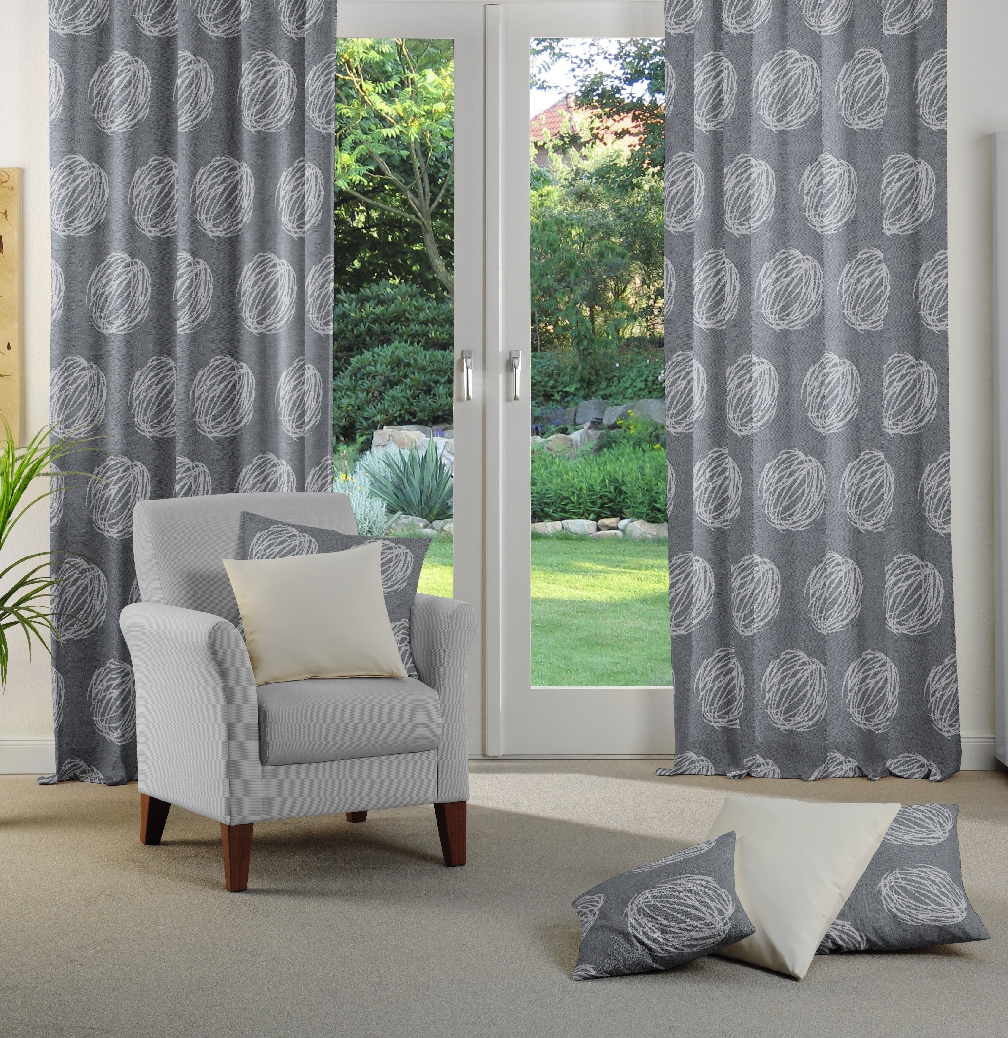 Wirth Vorhang "Kingston" Kräuselband 1 Stk. tlg. günstig online kaufen