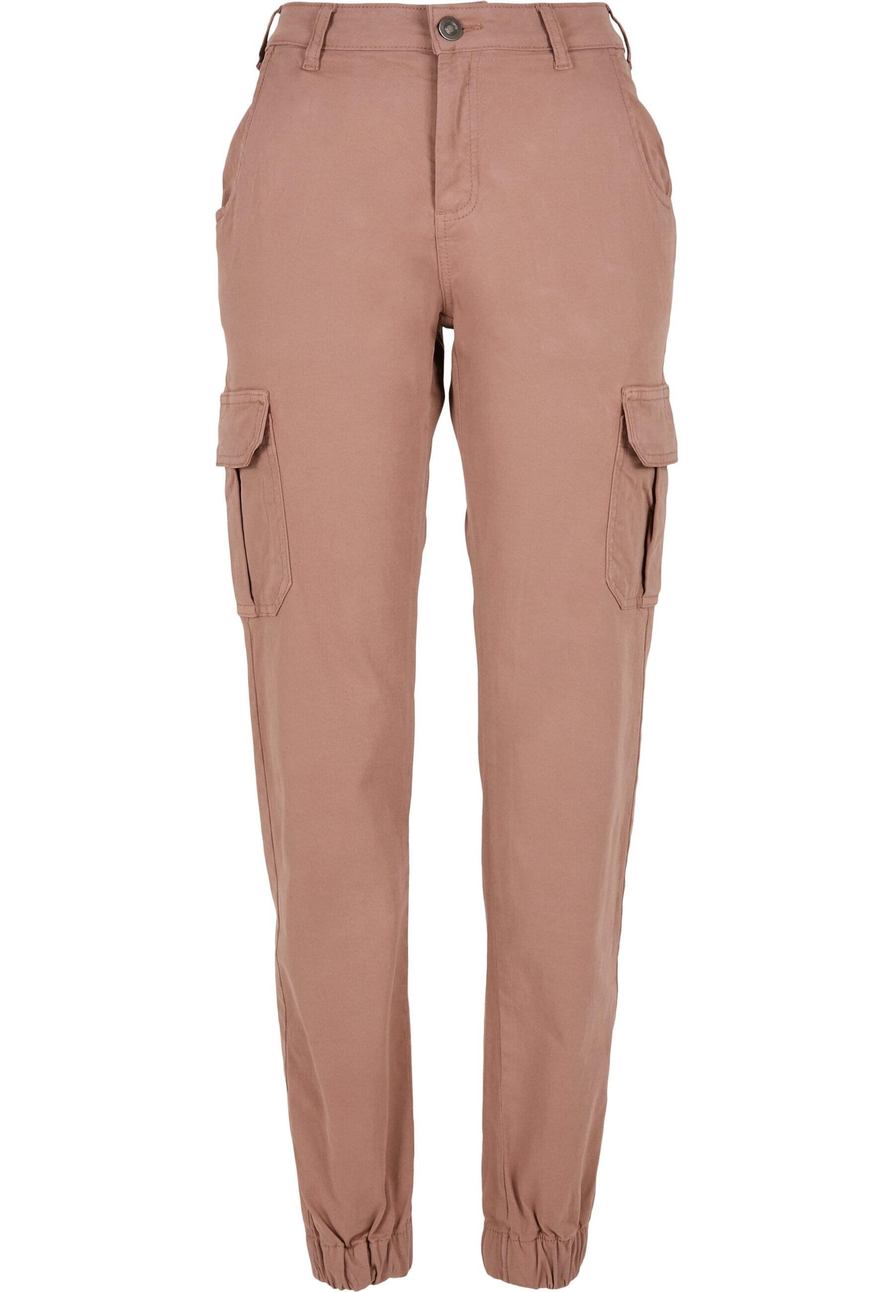 Cargohose »Urban Classics Damen Ladies High Waist Cargo Pants«, (1 tlg.)