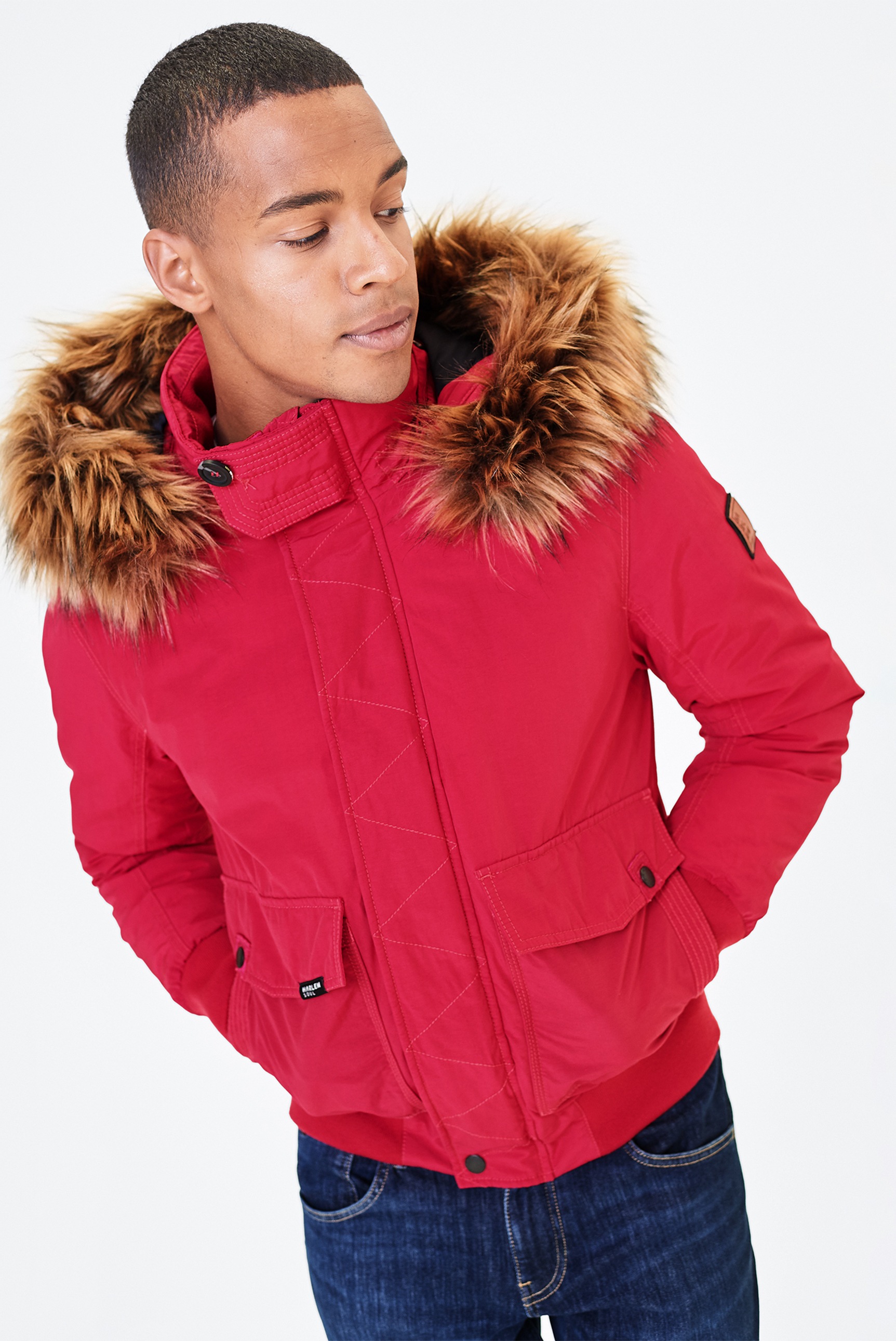harlem soul -  Winterjacke, mit abtrennbarer Kapuze