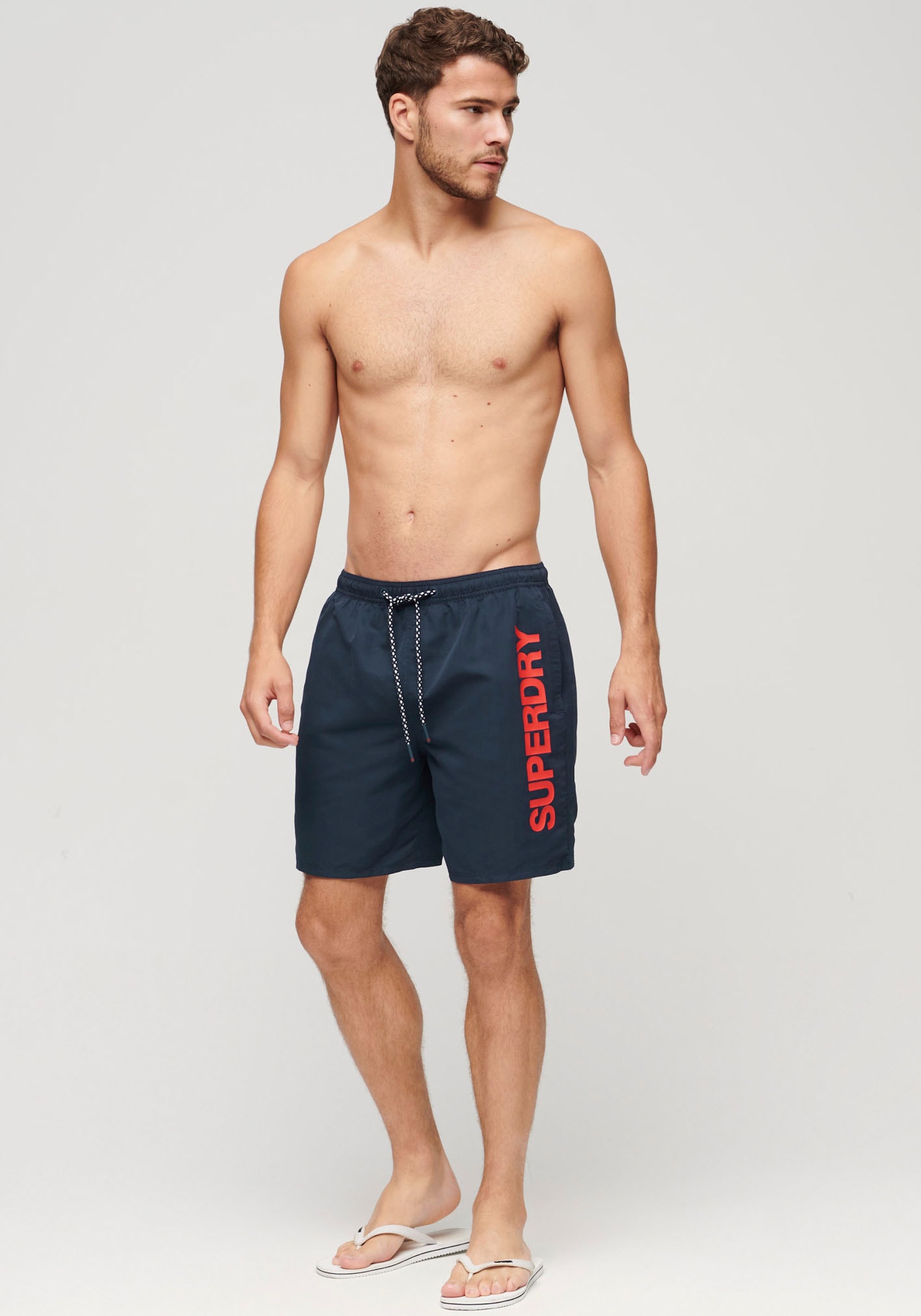 Superdry Badeshorts "SD-SPORT GRAPHIC 17" SWIM SHORT"