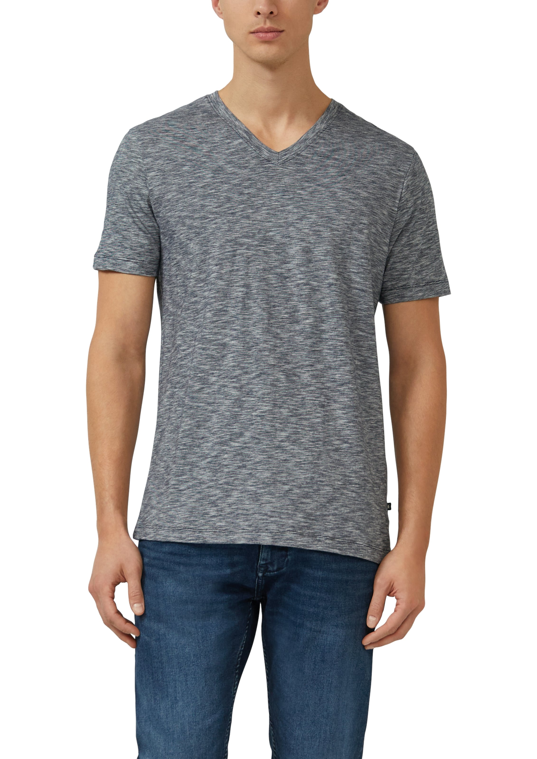 s.Oliver Kurzarmshirt meliert