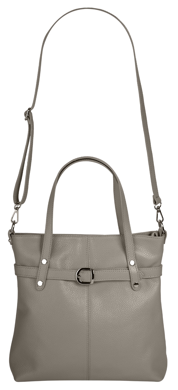 Cluty Shopper, echt Leder, Made in Italy