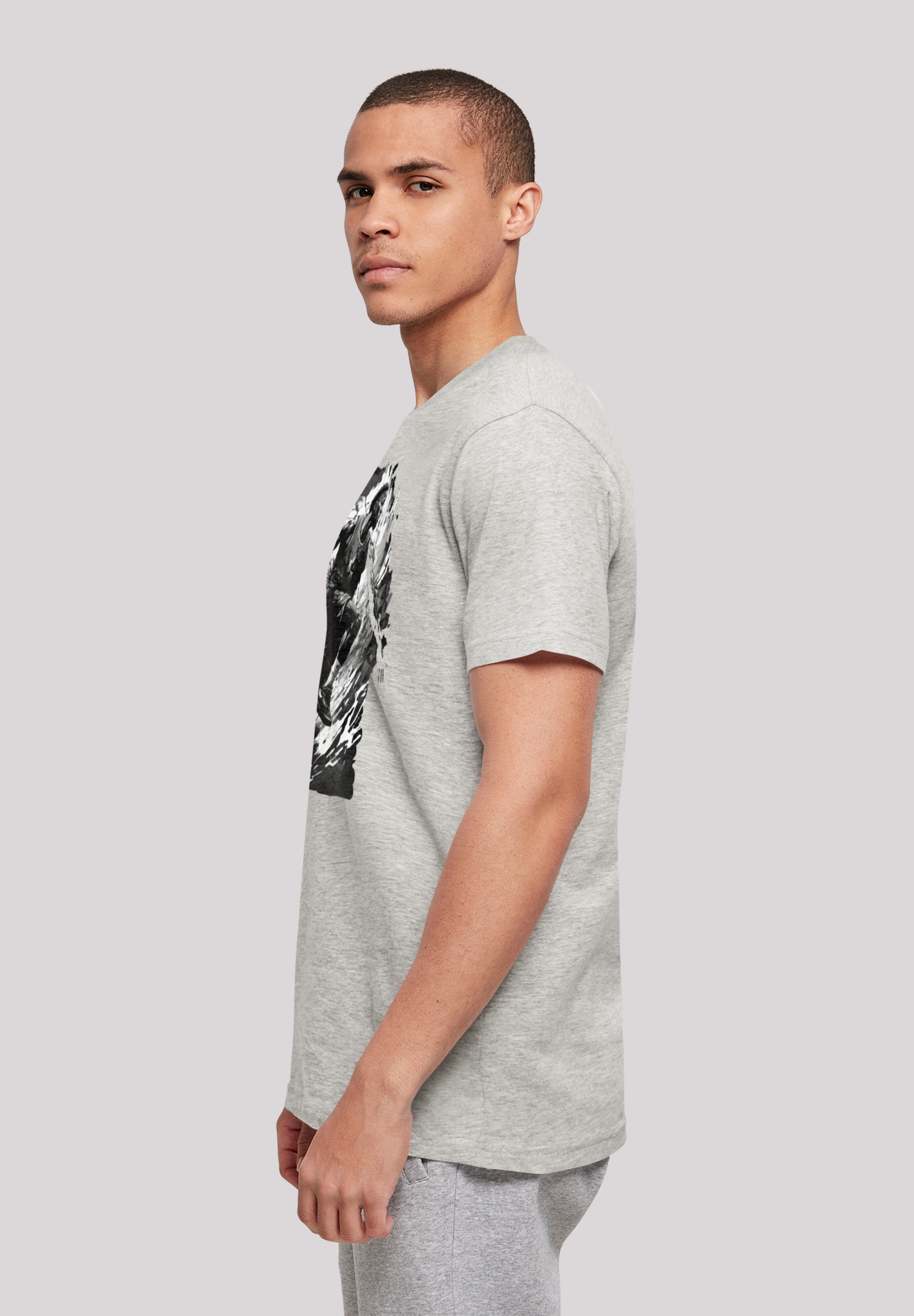 F4NT4STIC T-Shirt »Basketball Splash Sport UNISEX«, Print