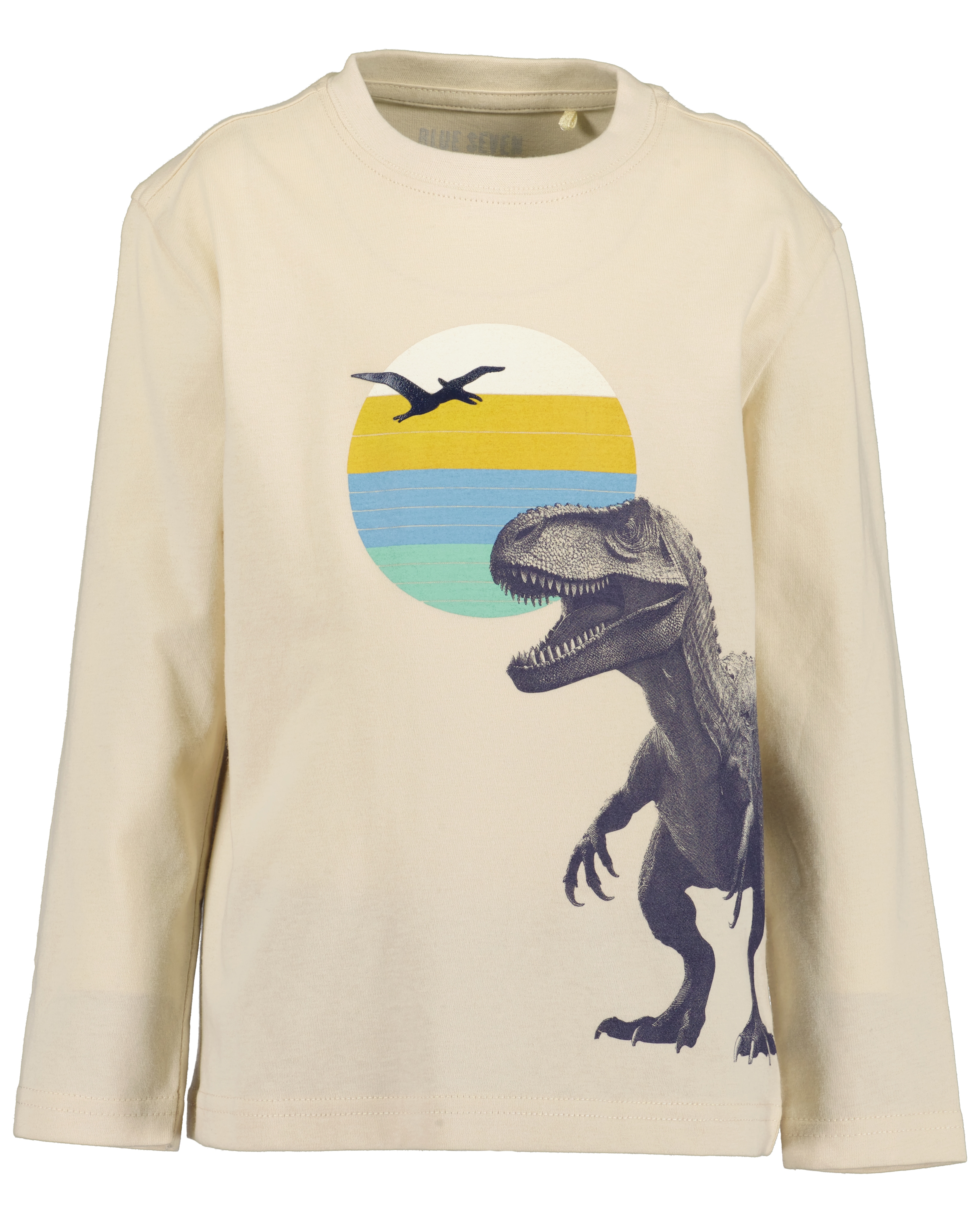 Blue Seven Langarmshirt Baumwolle, mit tollem Dino-Motiv