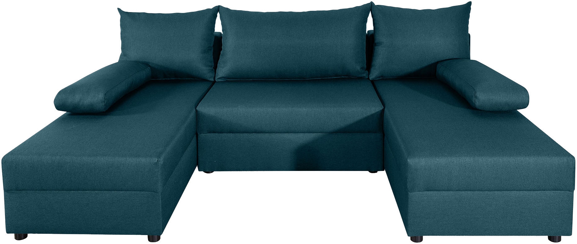 COLLECTION AB Wohnlandschaft »Pico U-Form«, Wohnlandschaft,2 X Ottomane,Polyätherschaum Polsterung