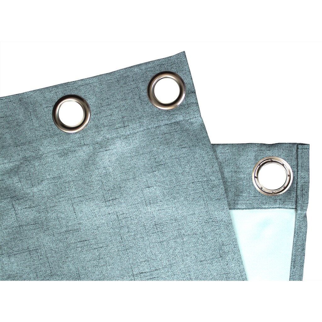 VHG Gardine »Rustika«, (1 St.), Deko Struktur, Polyester, pflegeleicht, nach Maß