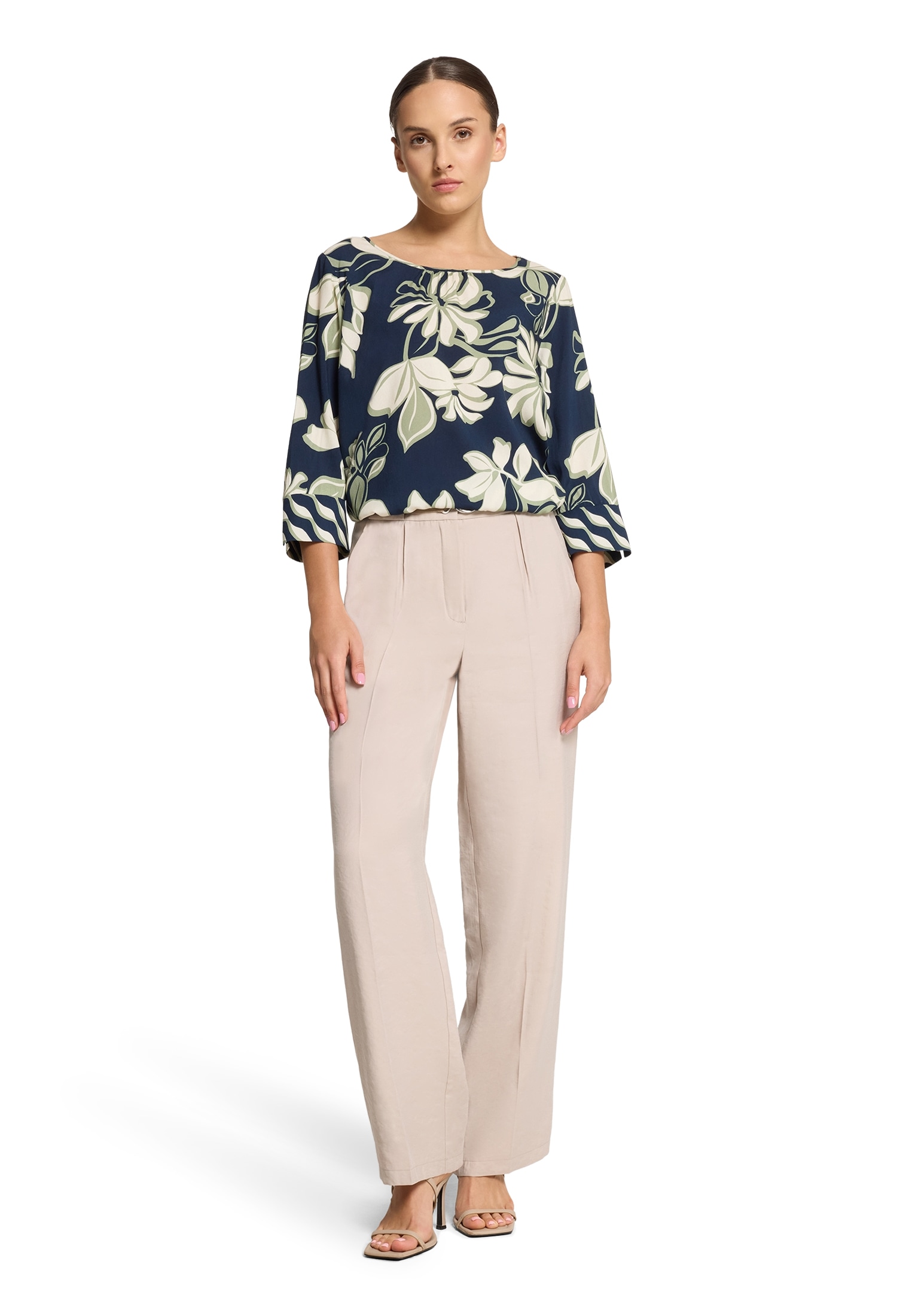 Betty Barclay Schlupfbluse »Betty Barclay Damen Schlupfbluse mit Rundhalsausschnitt«