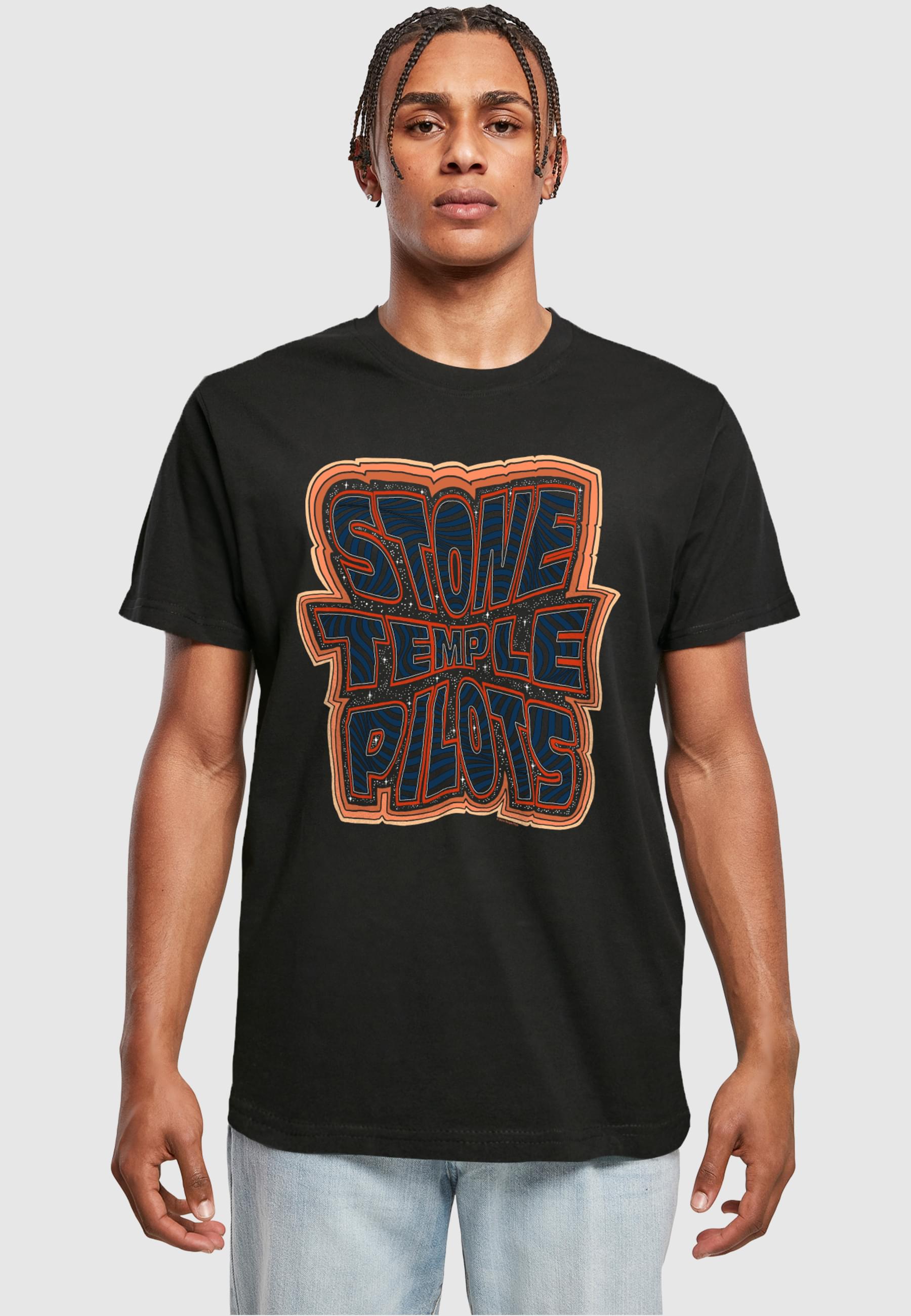 Thumbnail - Merchcode T-Shirt "Merchcode Herren Stone Temple Pilots - Vintage warp T-Shirt", (1 tlg.)