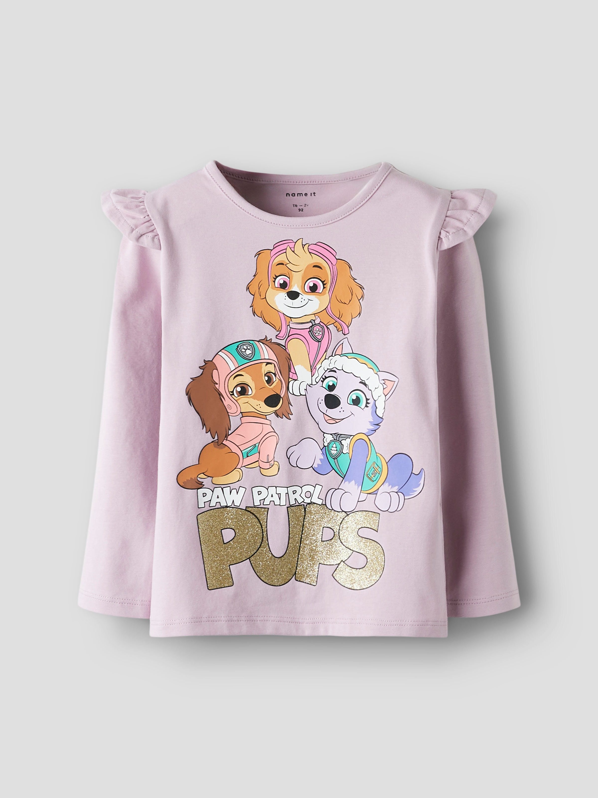 Thumbnail - Name It Langarmshirt "NMFJABA PAW LS TOP NOOS CPLG"