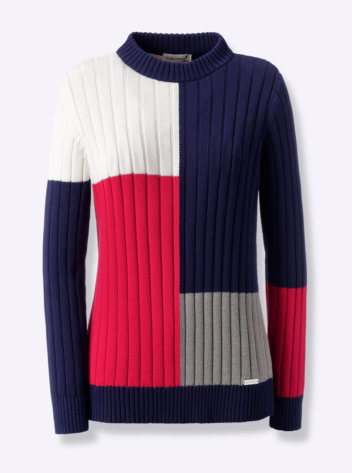 Casual Looks Stehkragenpullover »Pullover«