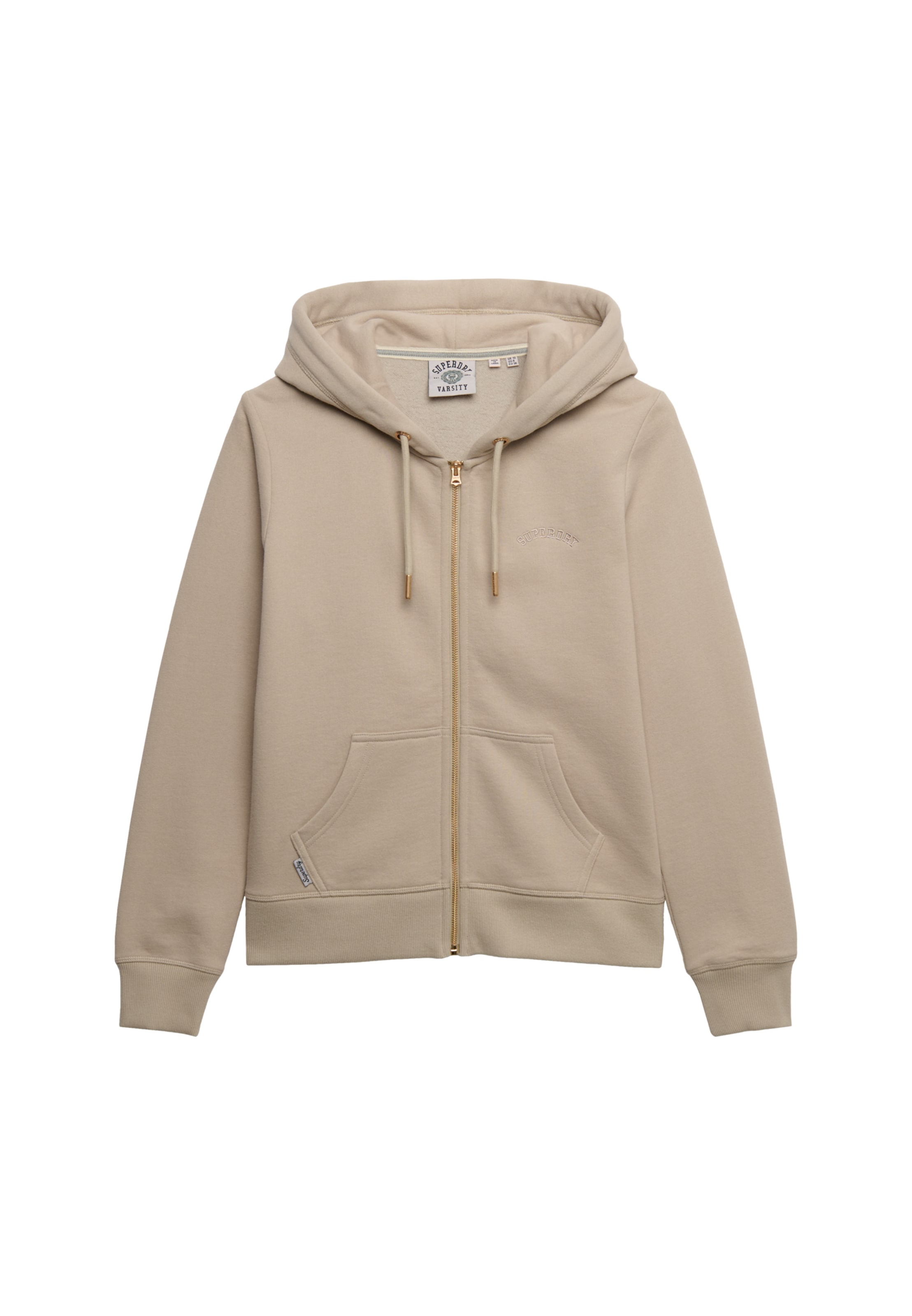 Superdry Kapuzensweatjacke »Essential Logo Ziphood Hb« Mit Logostickerei