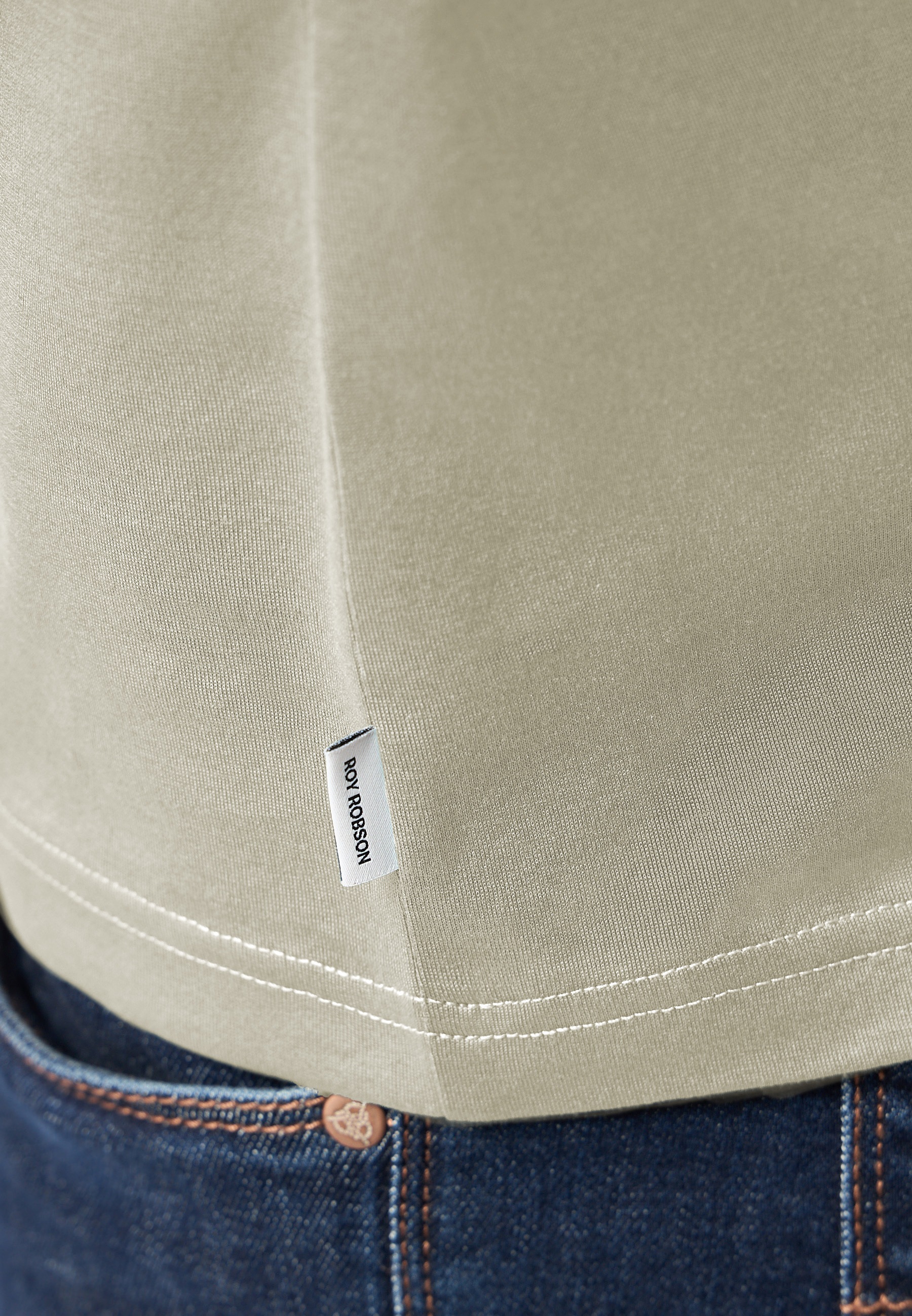 Roy Robson Rundhalsshirt »Basic Shirt«