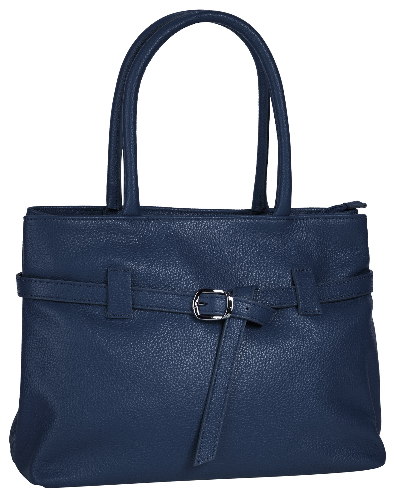 Thumbnail - Cluty Henkeltasche echt Leder, Made in Italy